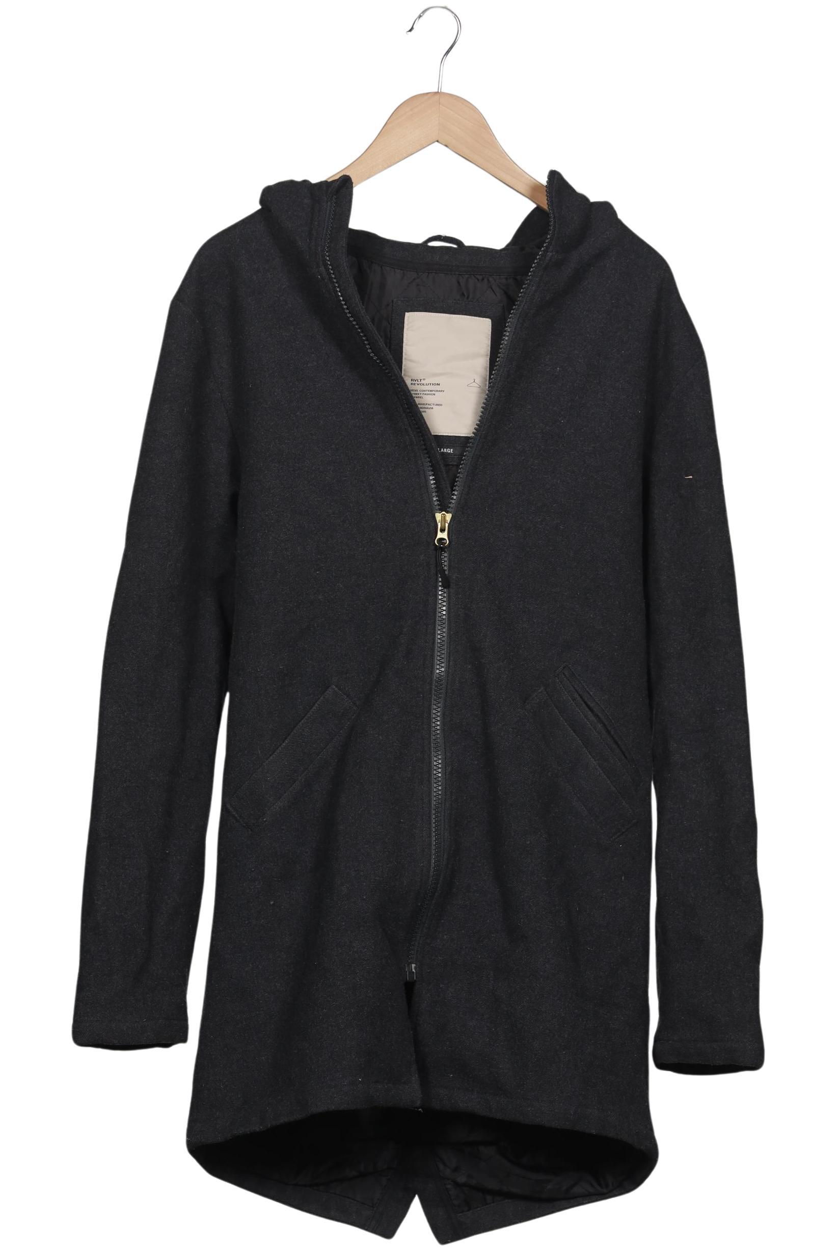 

Rvlt revolution Herren Mantel, grau, Gr. 54