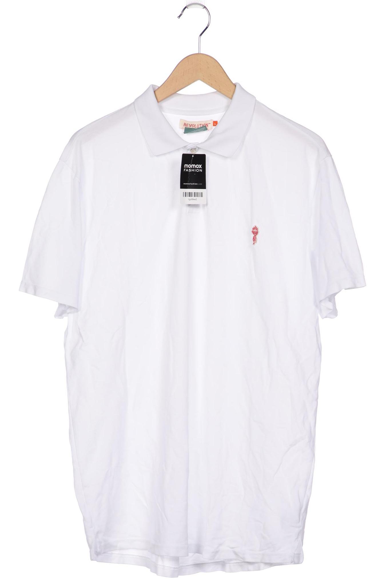

RVLT revolution Herren Poloshirt, weiß