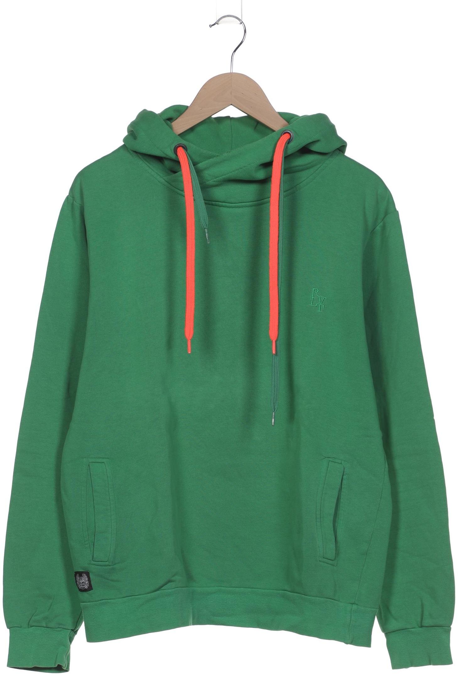 

Rvlt revolution Herren Kapuzenpullover, grün, Gr. 54