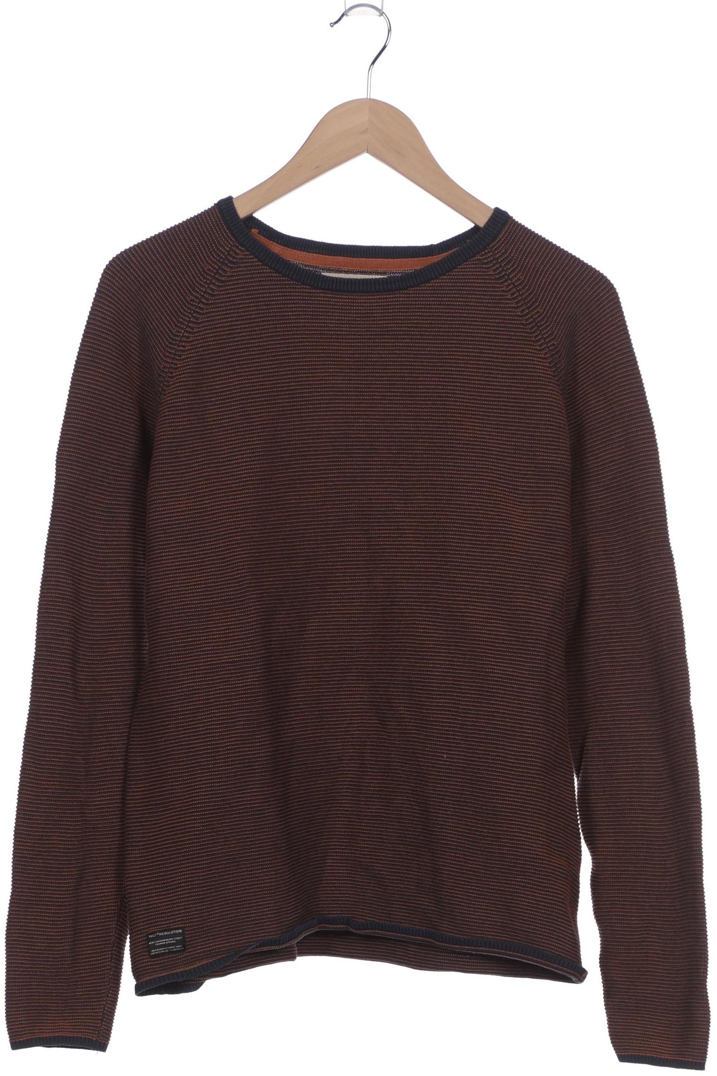 

Rvlt revolution Herren Sweatshirt, orange, Gr. 48