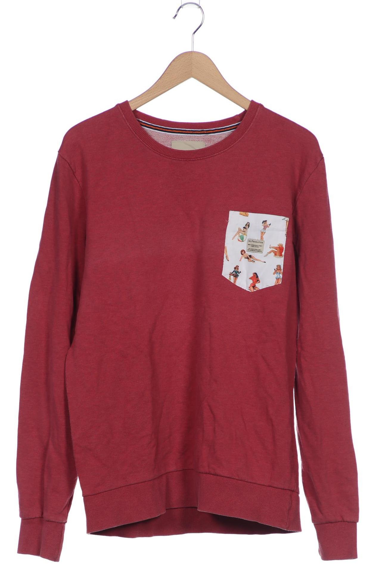 

Rvlt revolution Herren Sweatshirt, pink, Gr. 54