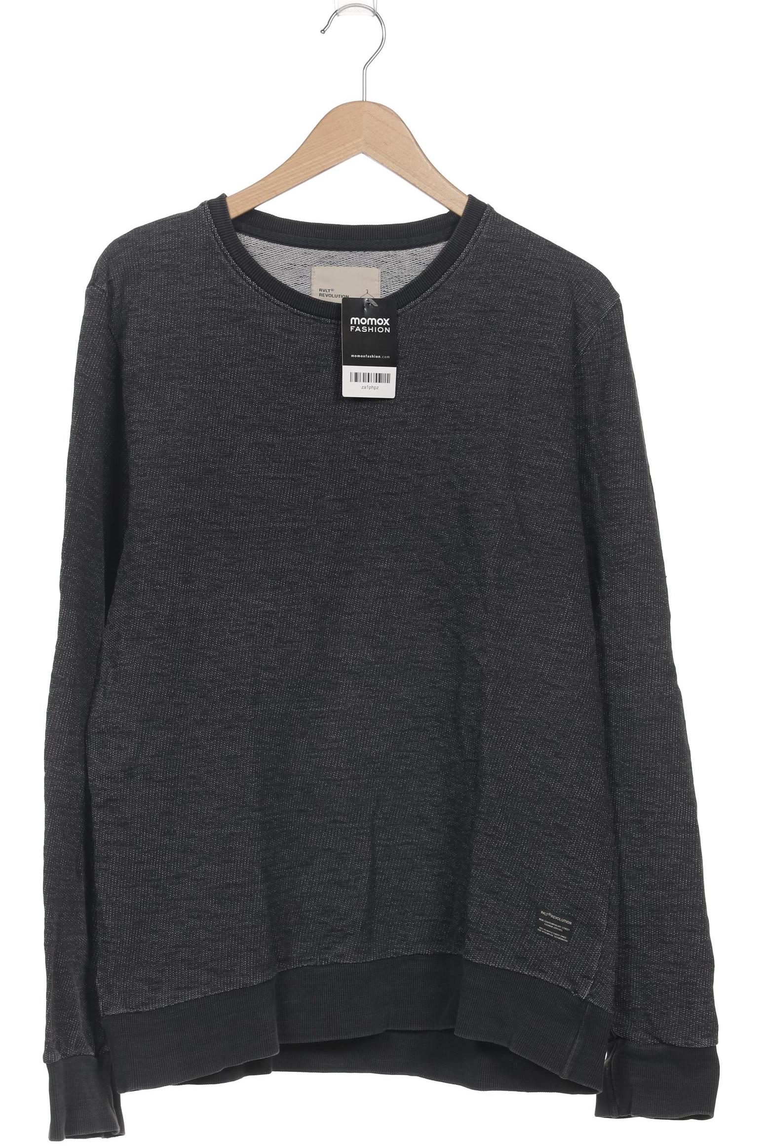 

Rvlt revolution Herren Pullover, grau, Gr. 48