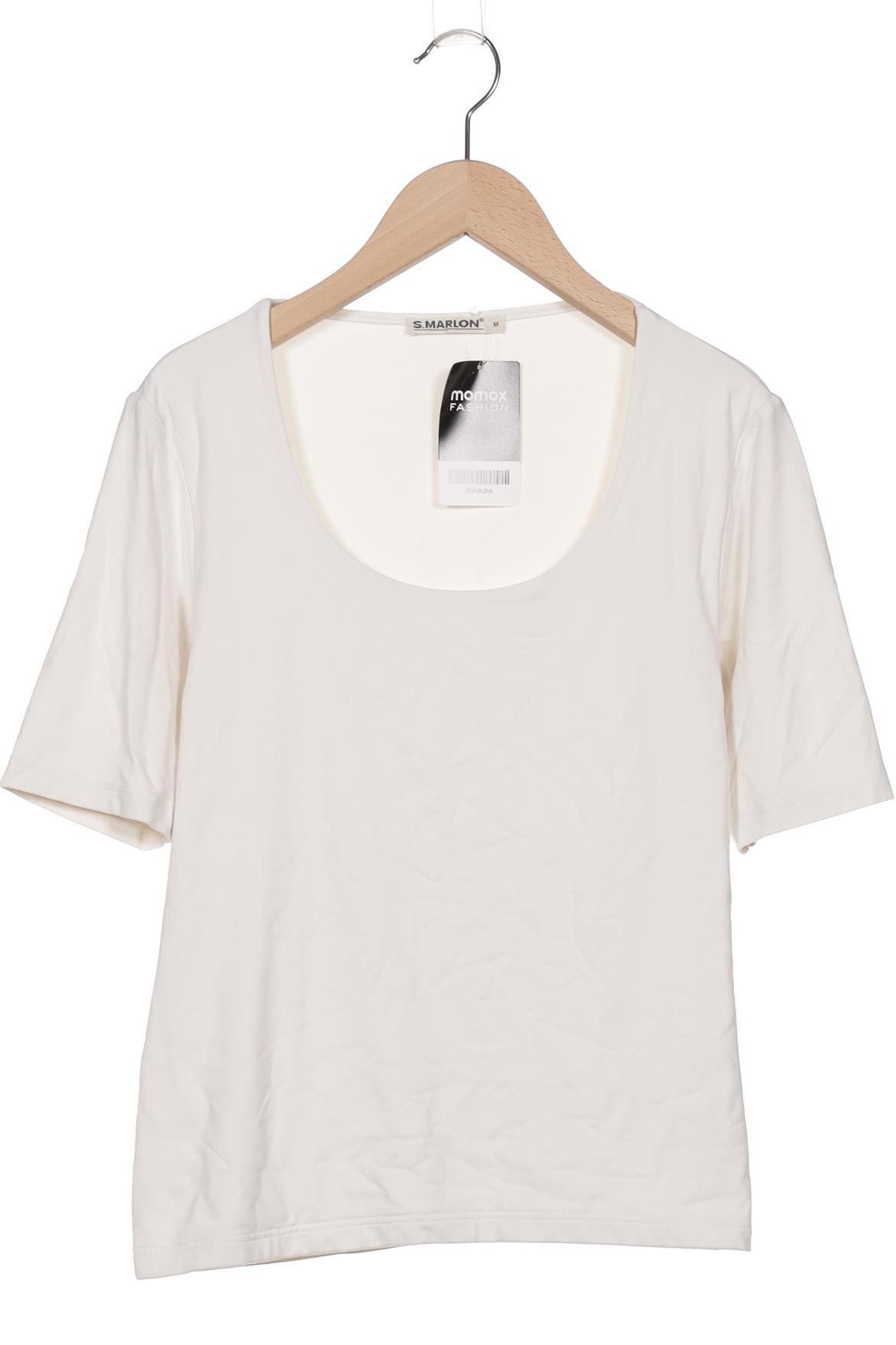 

S.marlon Damen T-Shirt, weiß, Gr. 38