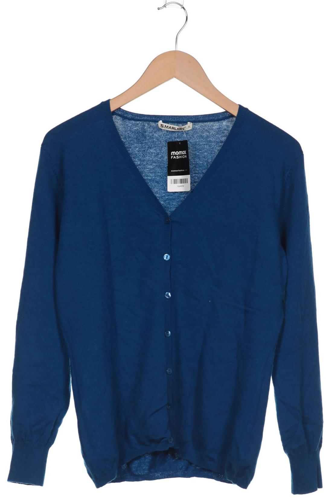 

S.marlon Damen Strickjacke, blau, Gr. 44