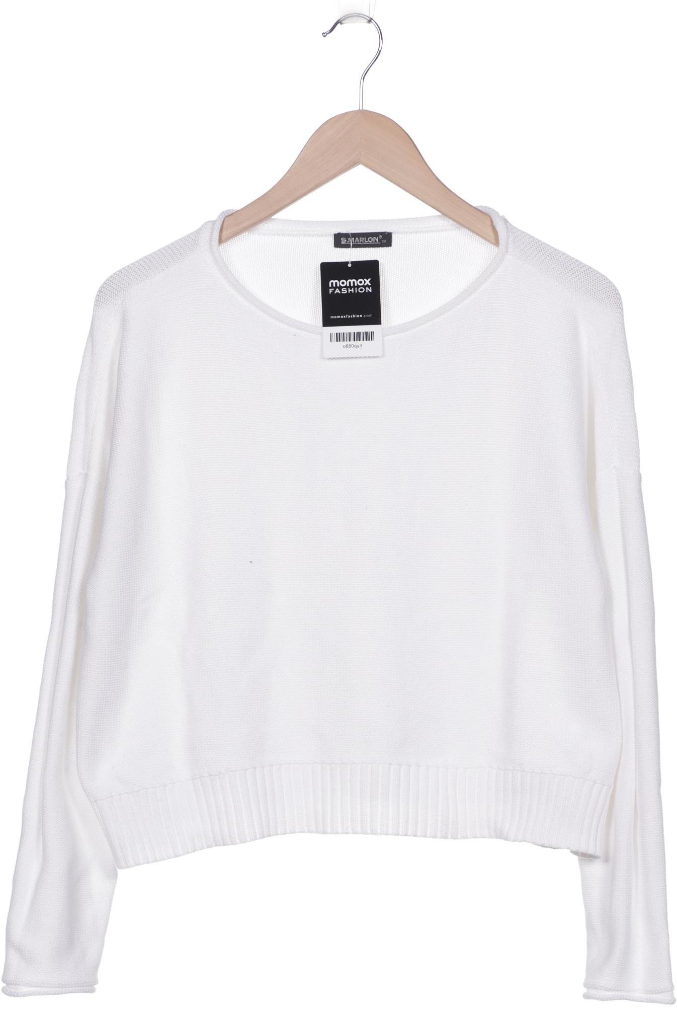 

S.marlon Damen Pullover, weiß, Gr. 38