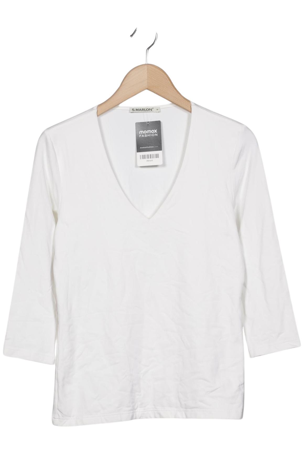 

S.marlon Damen Langarmshirt, weiß, Gr. 38