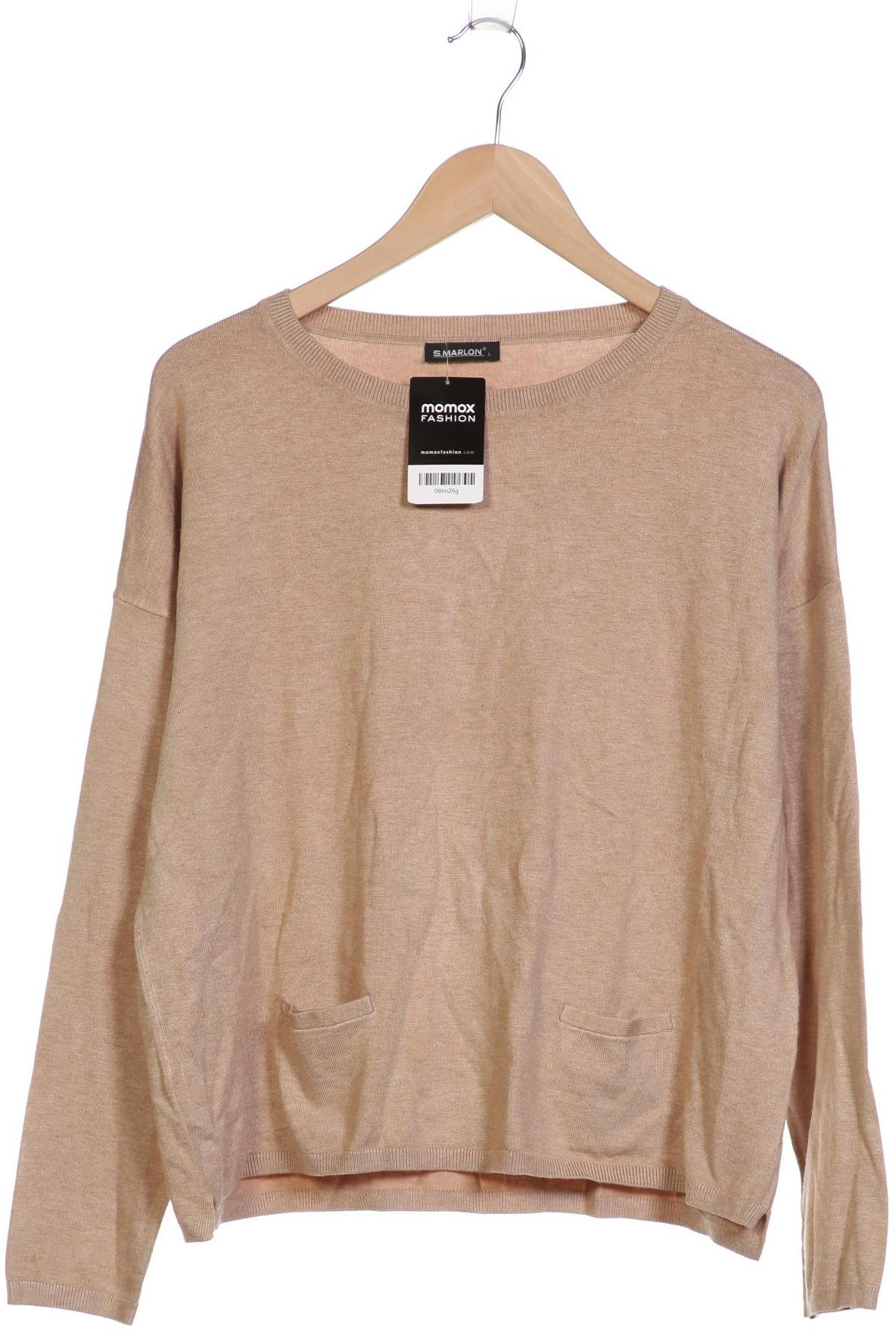 

S.marlon Damen Pullover, beige, Gr. 42