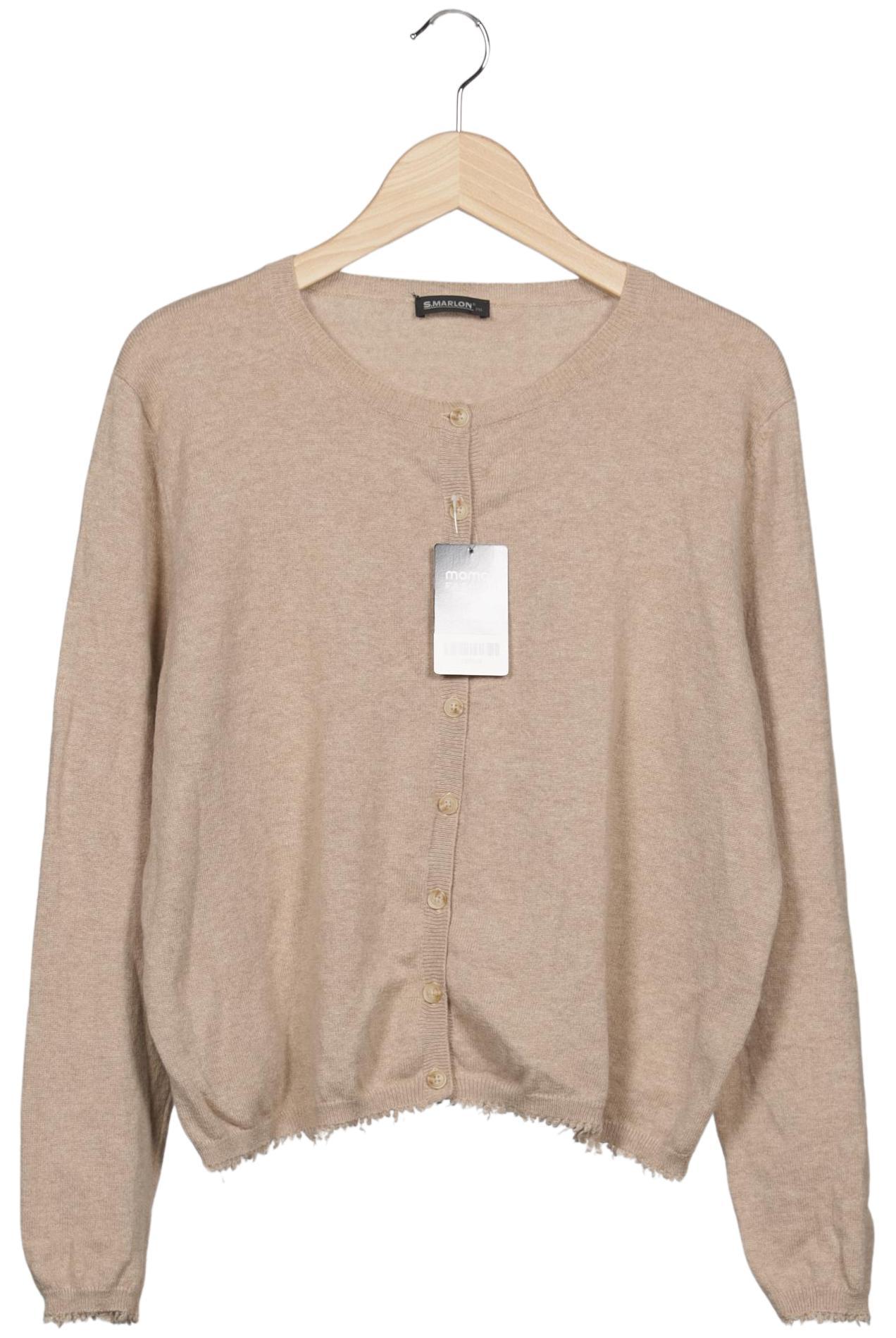 

S.marlon Damen Strickjacke, beige, Gr. 46