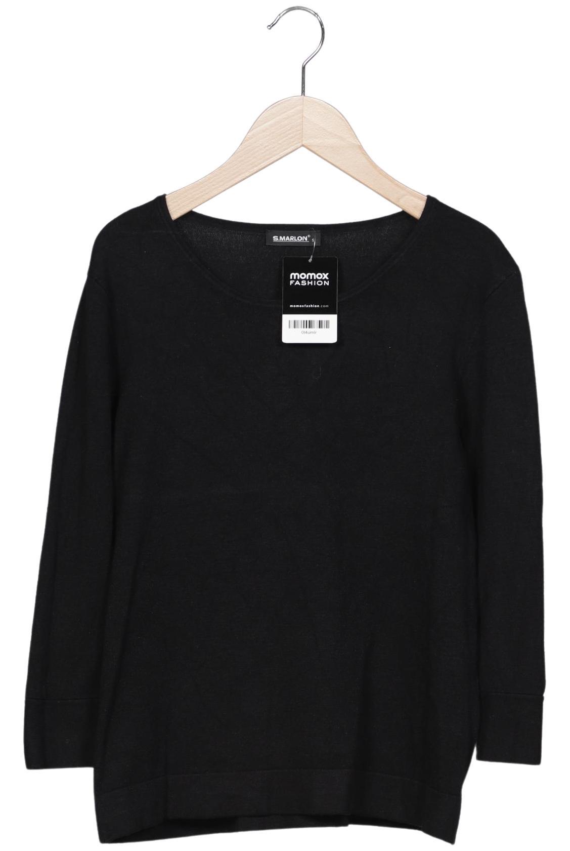 

S.marlon Damen Pullover, schwarz, Gr. 36