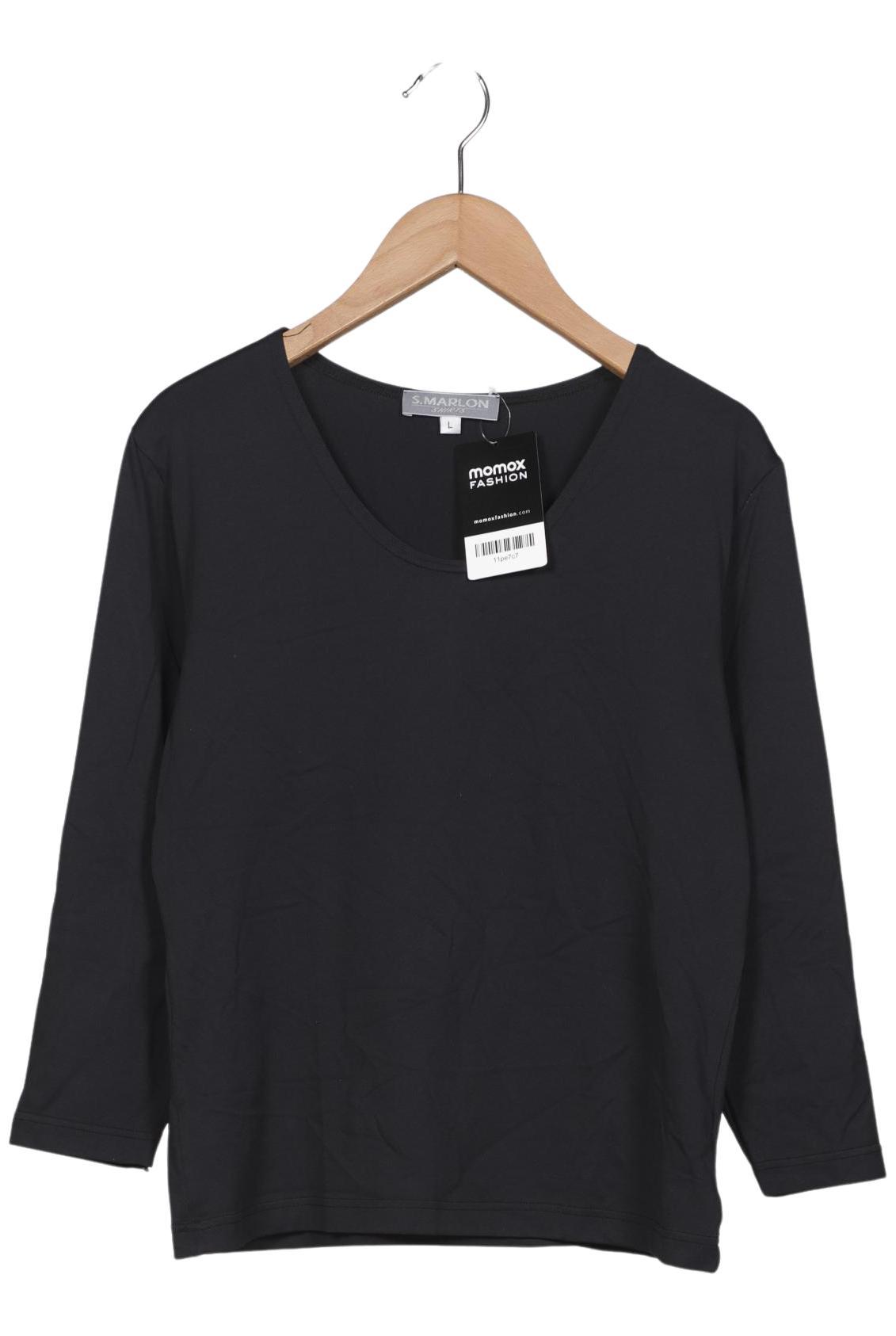 

S.marlon Damen Langarmshirt, schwarz, Gr. 42