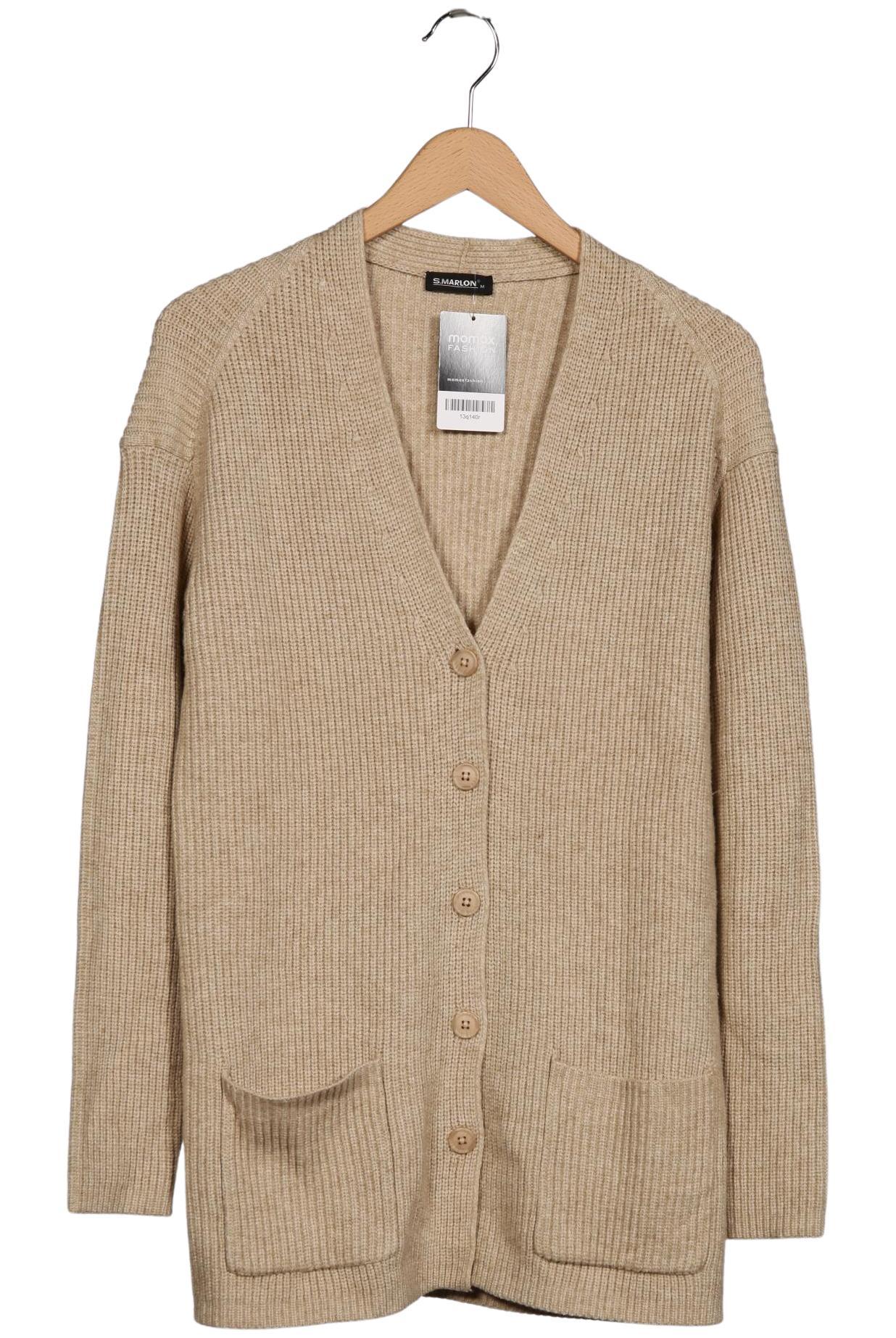 

S.marlon Damen Strickjacke, beige, Gr. 38