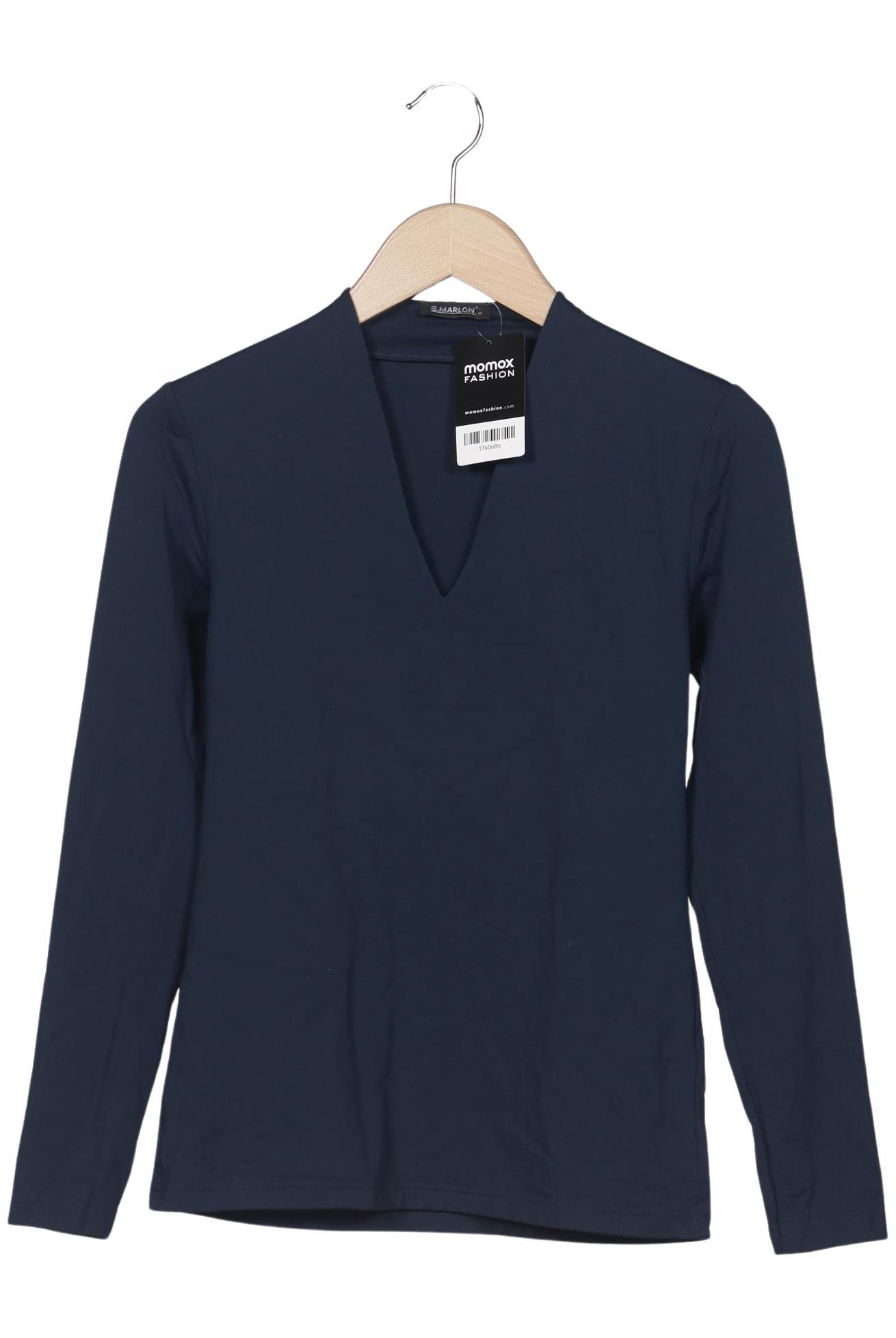 

S.marlon Damen Langarmshirt, marineblau, Gr. 38