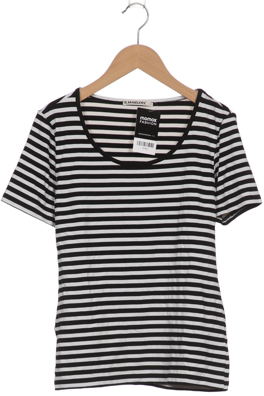 

S.MARLON Damen T-Shirt, schwarz