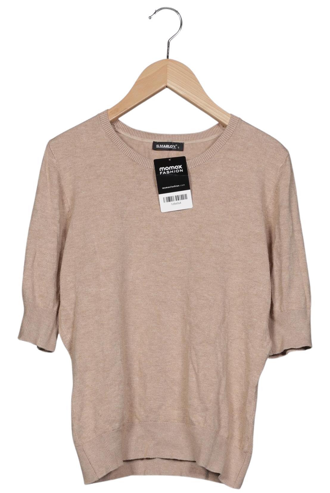 

S.marlon Damen Pullover, beige, Gr. 36