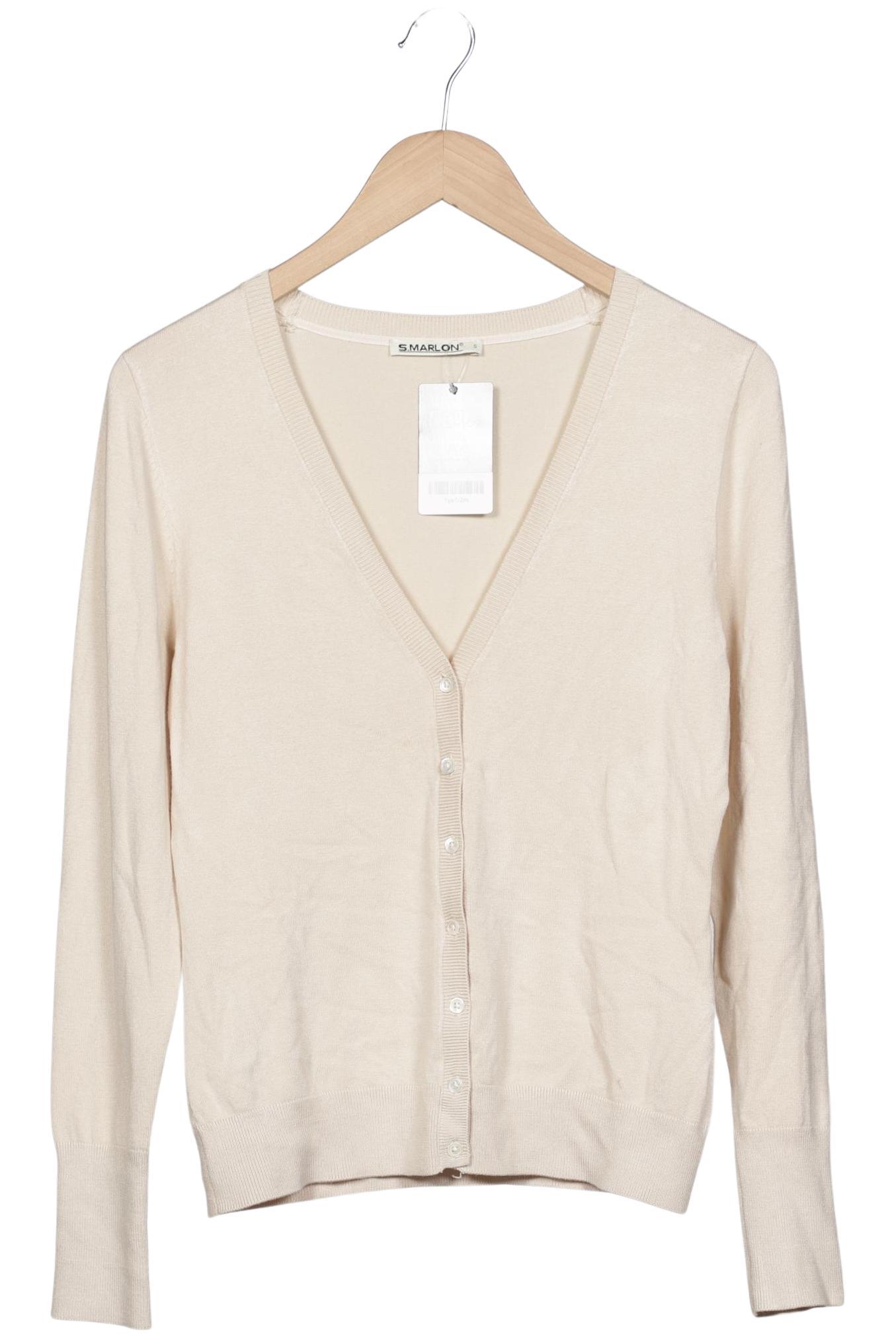 

S.marlon Damen Strickjacke, beige, Gr. 36