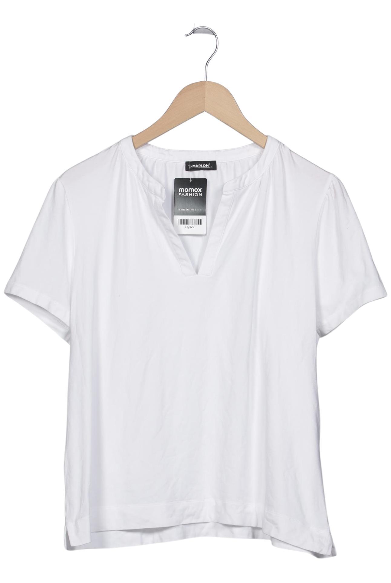

S.marlon Damen T-Shirt, weiß, Gr. 44