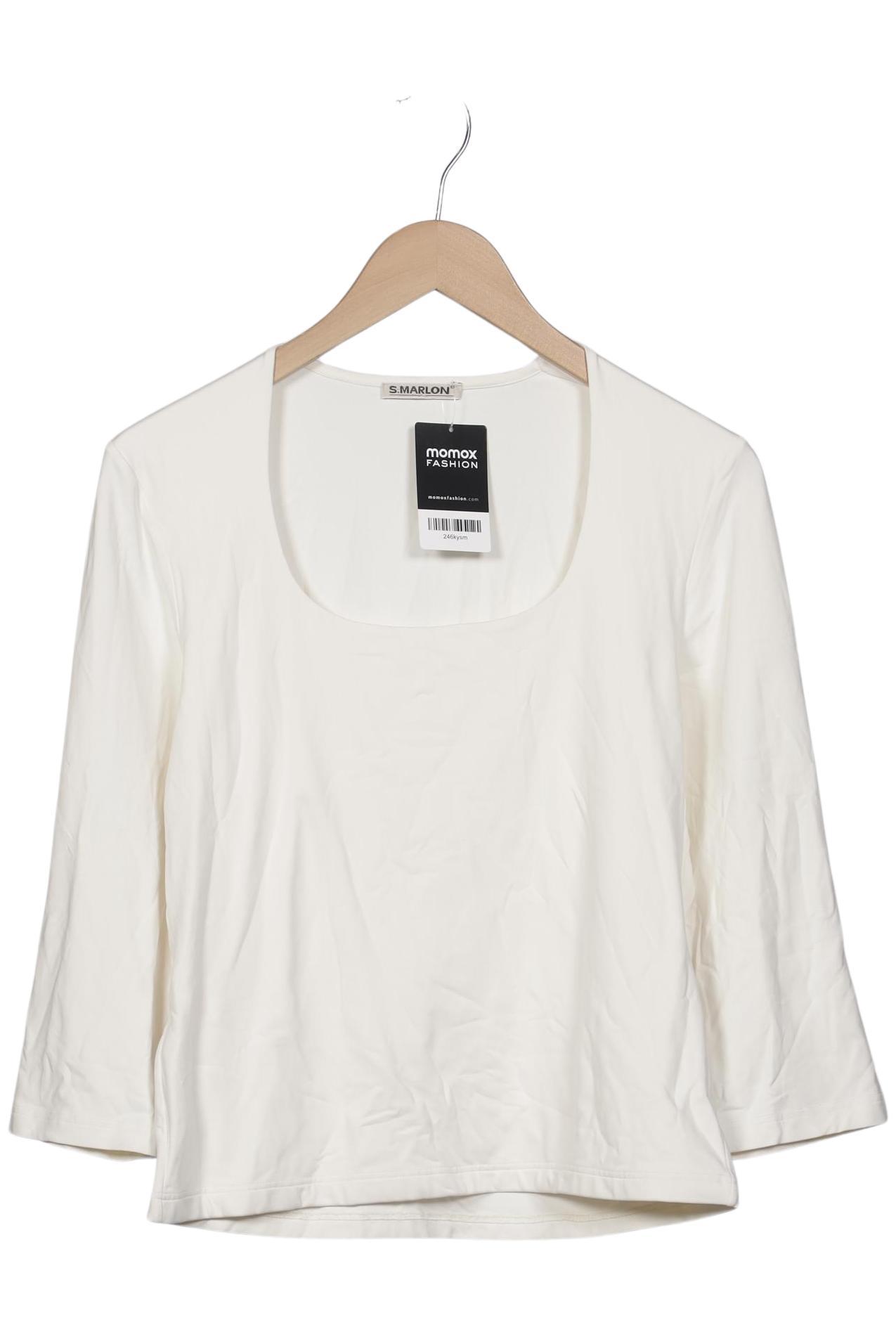 

S.marlon Damen Langarmshirt, weiß, Gr. 42