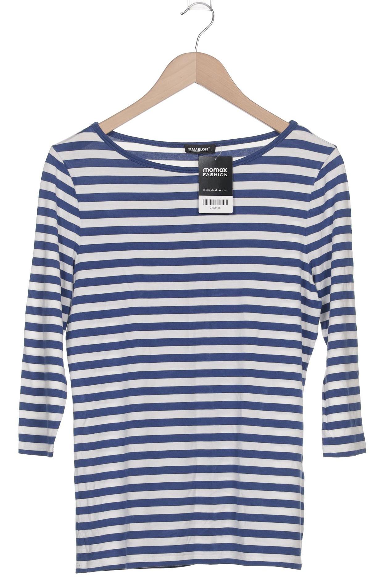 

S.marlon Damen Langarmshirt, blau, Gr. 42