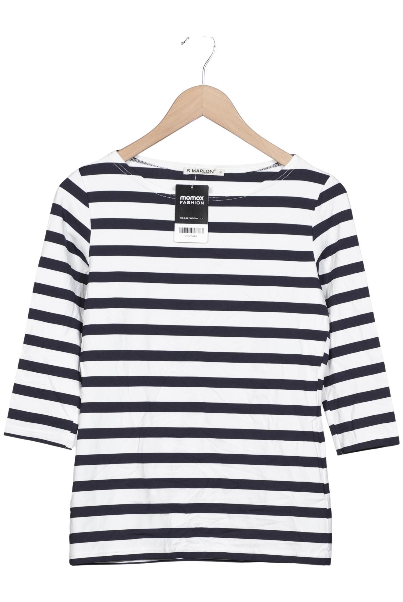 

S.marlon Damen Langarmshirt, weiß, Gr. 38
