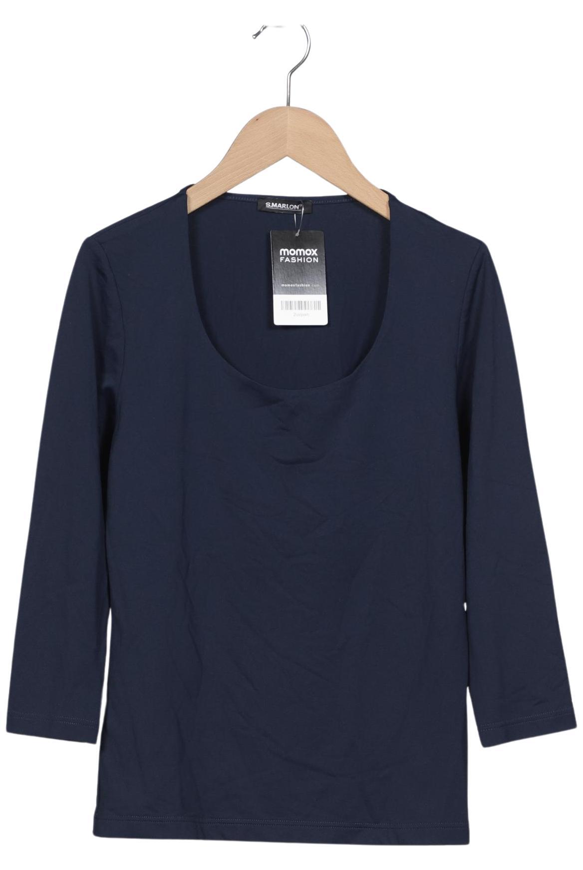 

S.marlon Damen Langarmshirt, marineblau, Gr. 36