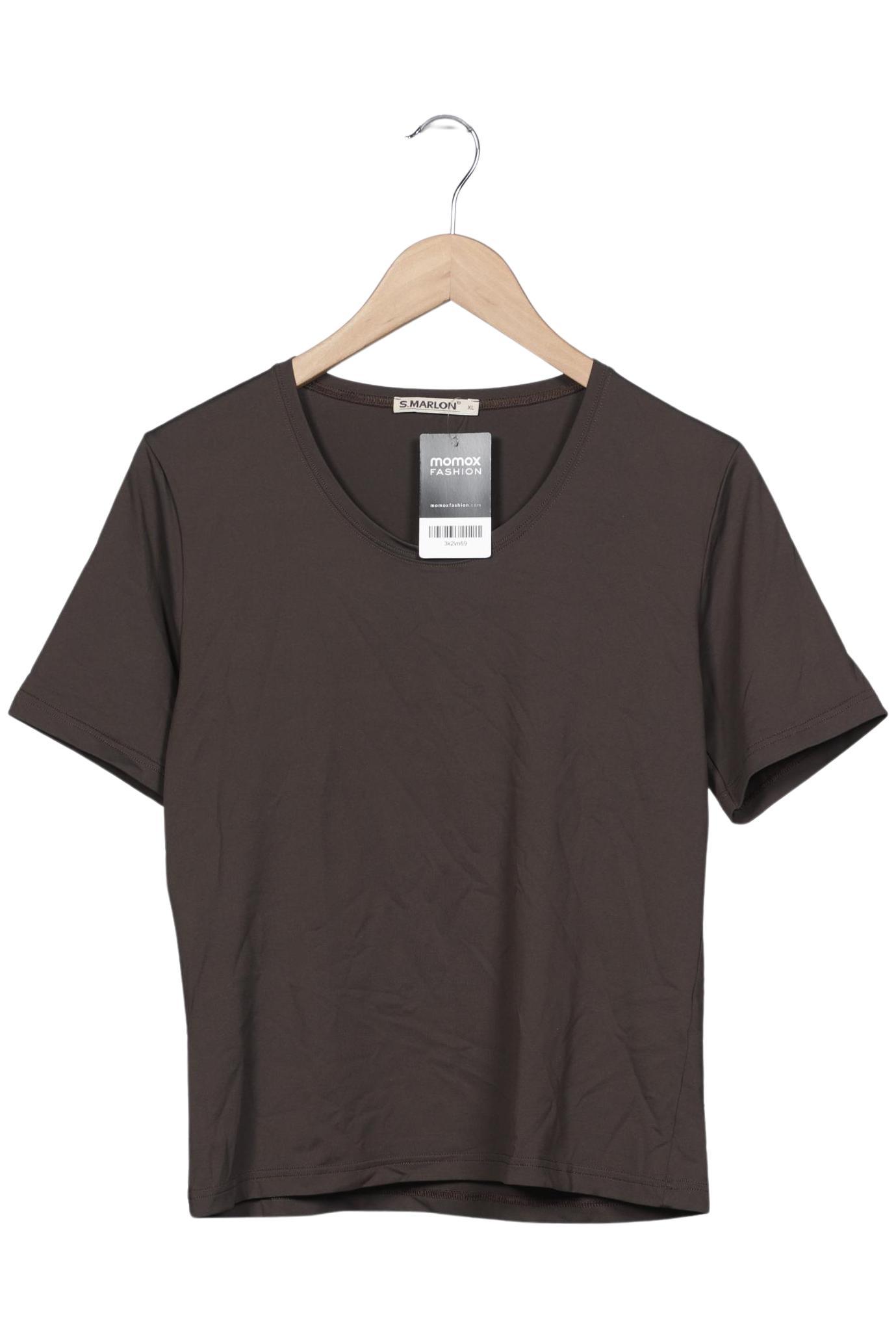 

S.marlon Damen T-Shirt, braun, Gr. 44