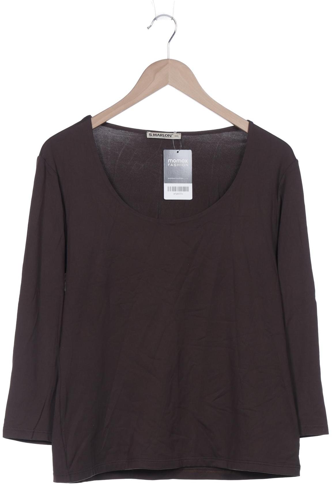 

S.marlon Damen Langarmshirt, braun, Gr. 46
