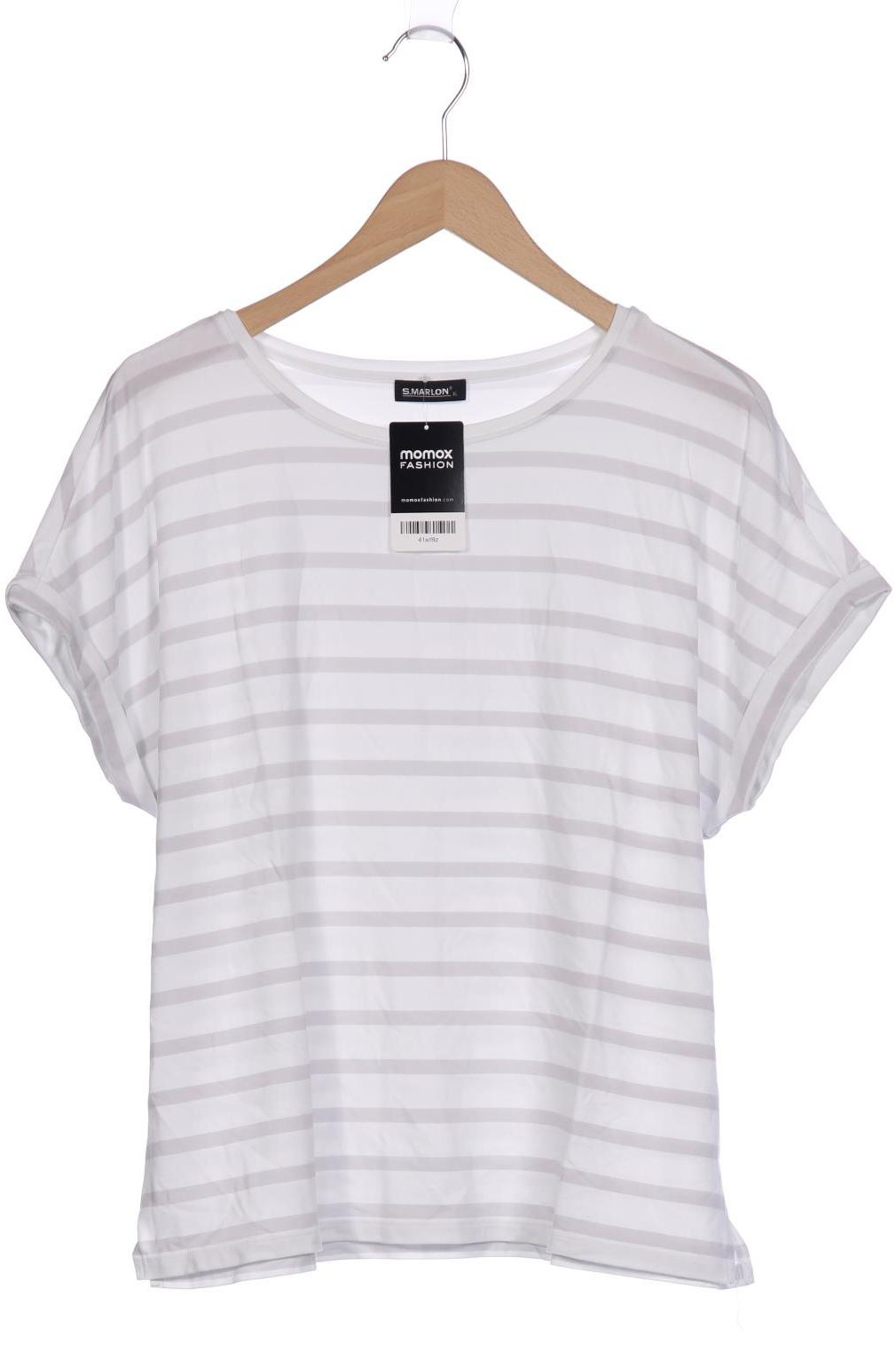 

S.MARLON Damen T-Shirt, weiß