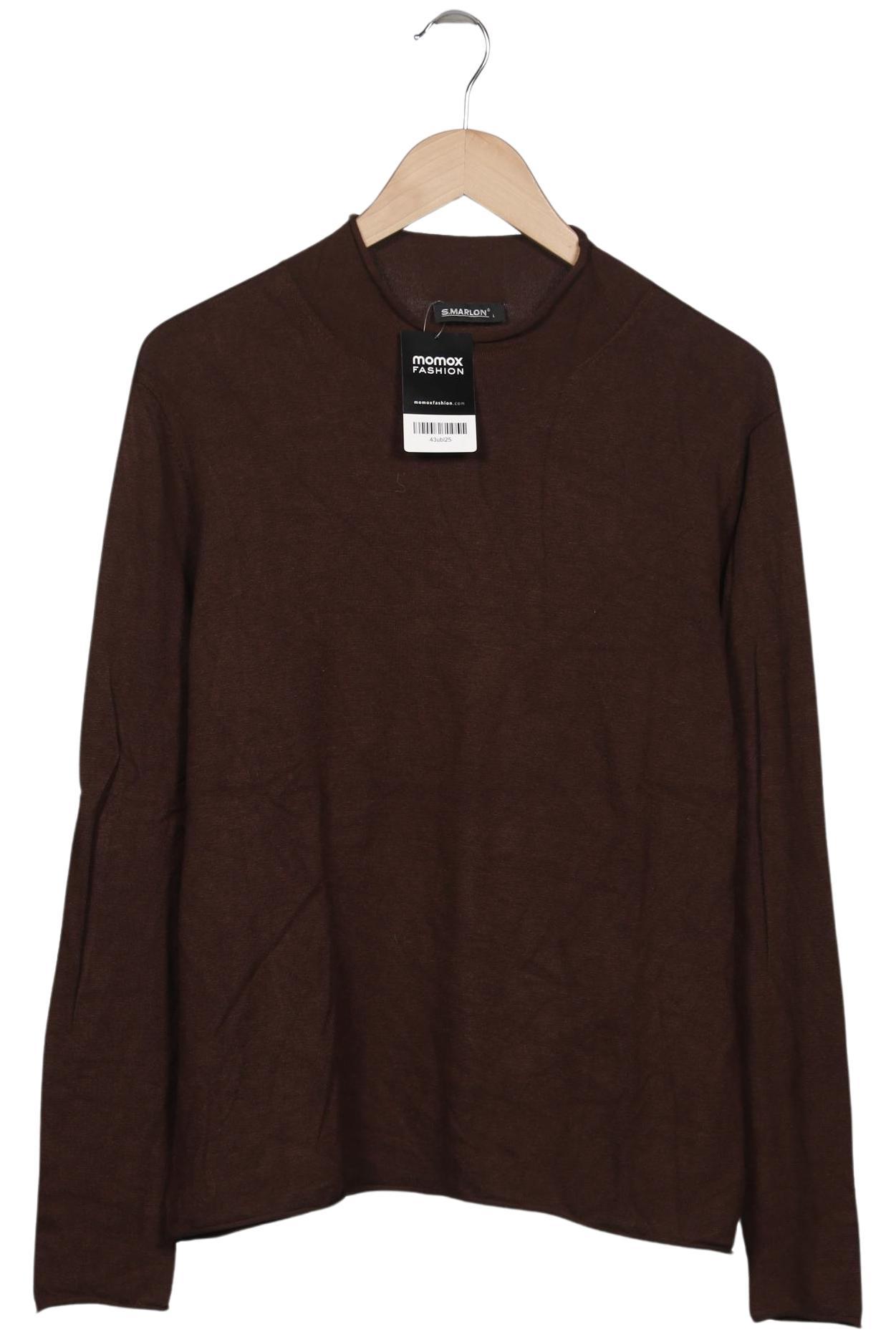

S.marlon Damen Pullover, braun, Gr. 42