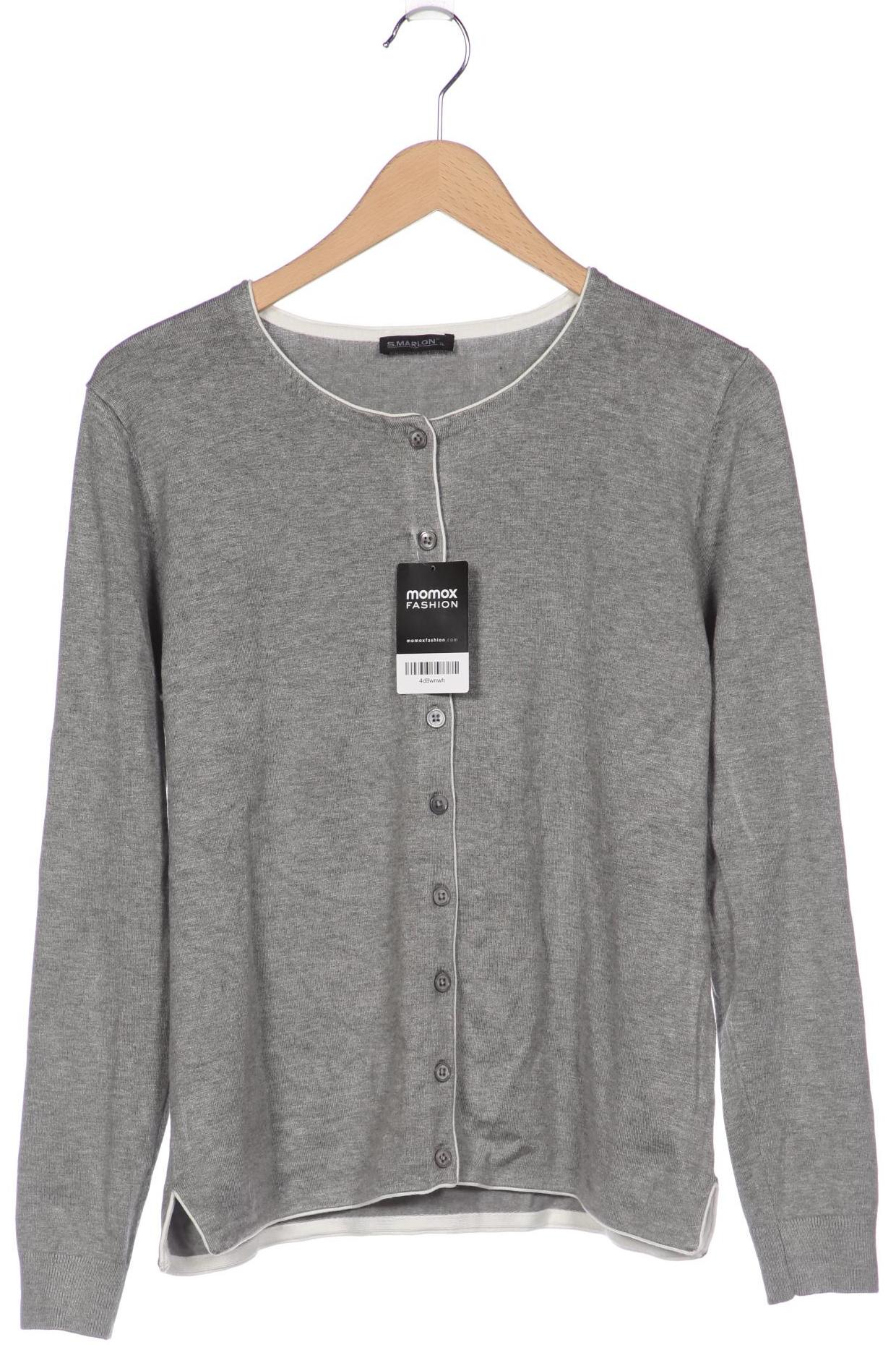 

S.marlon Damen Strickjacke, grau, Gr. 44