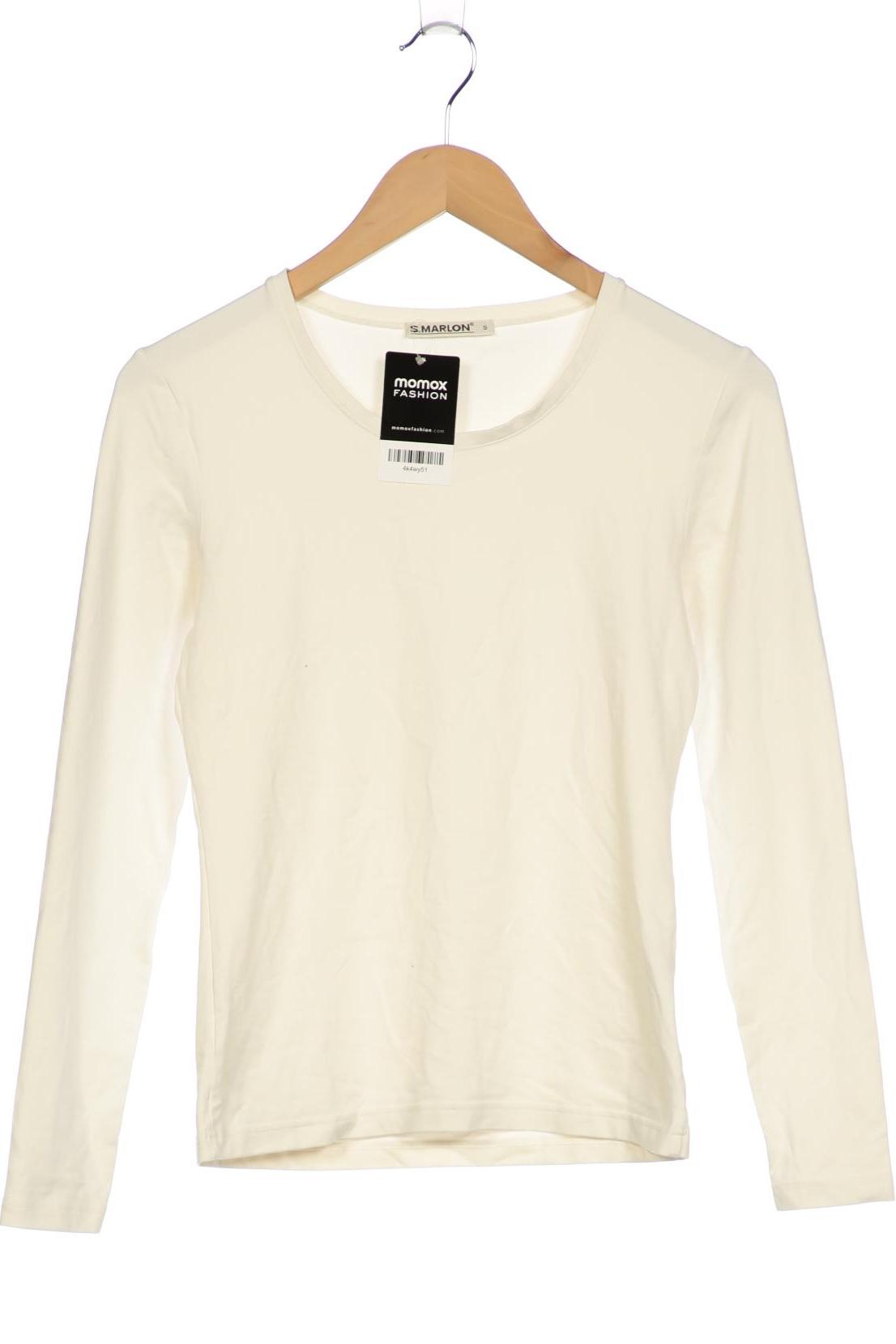 

S.marlon Damen Langarmshirt, weiß, Gr. 36