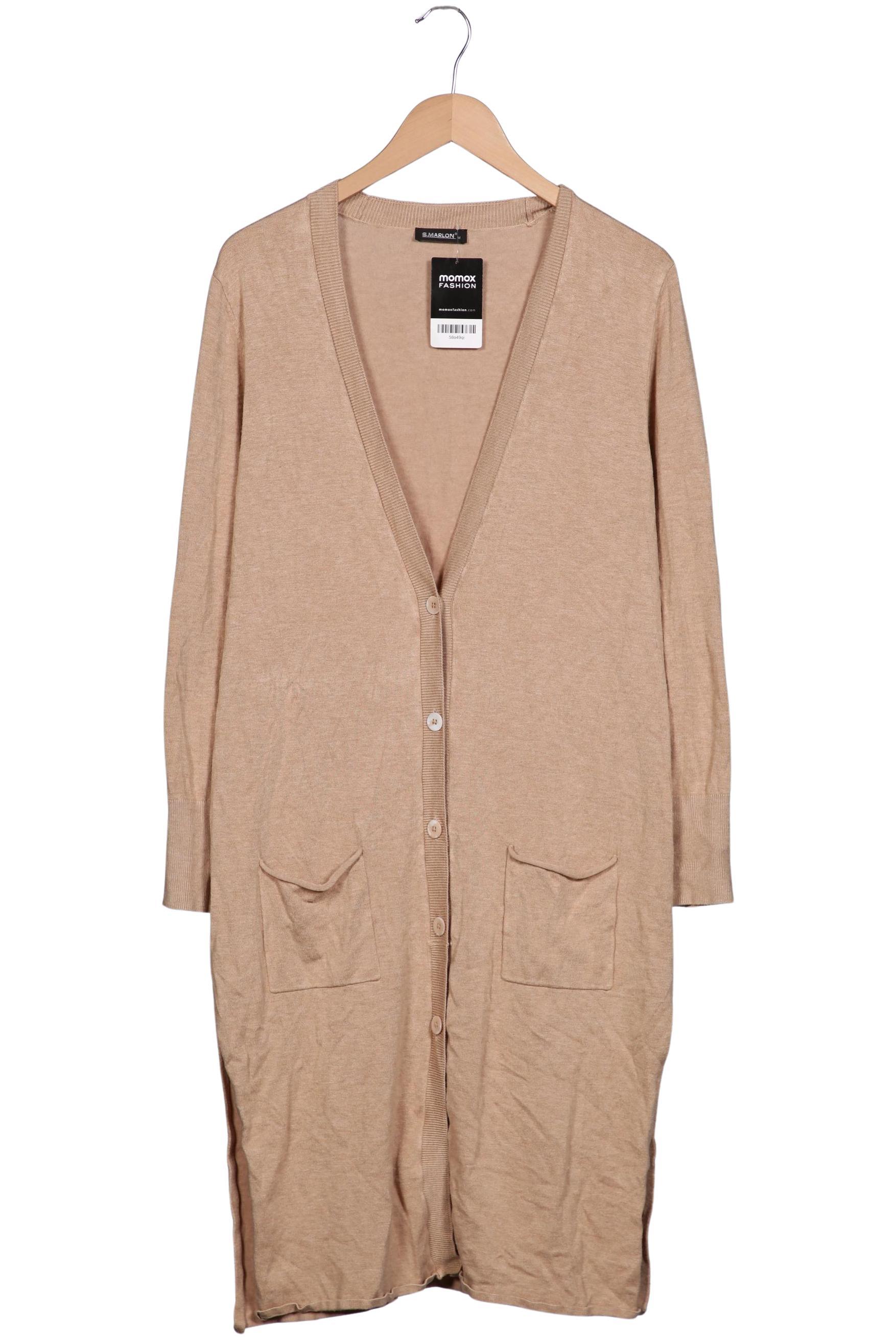 

S.marlon Damen Strickjacke, beige, Gr. 38