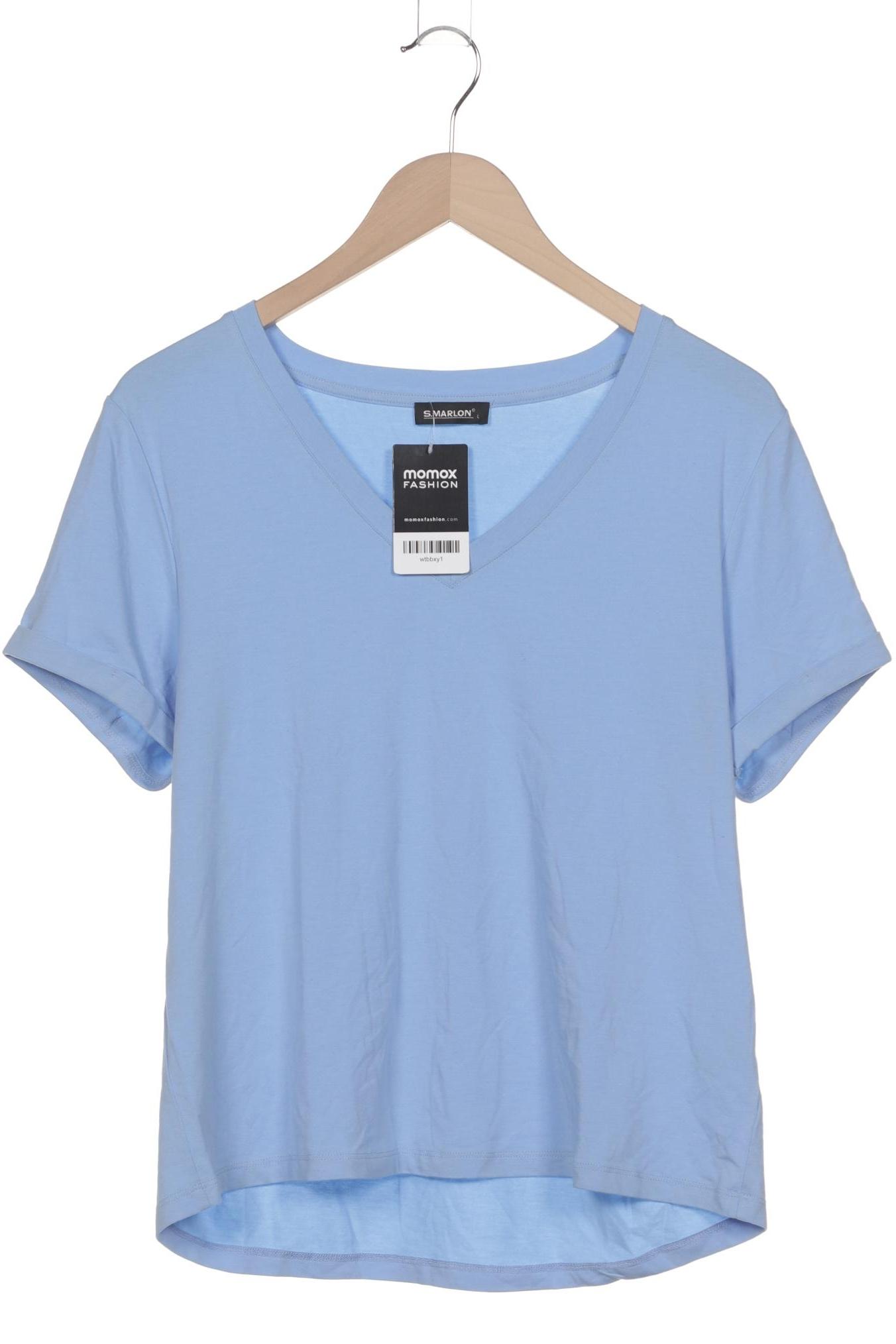 

S.marlon Damen T-Shirt, blau, Gr. 42