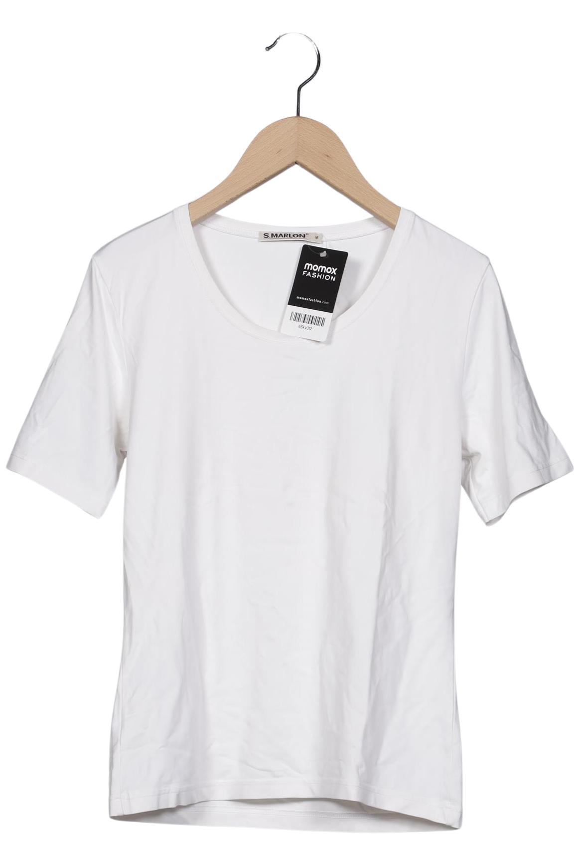 

S.marlon Damen T-Shirt, weiß, Gr. 38