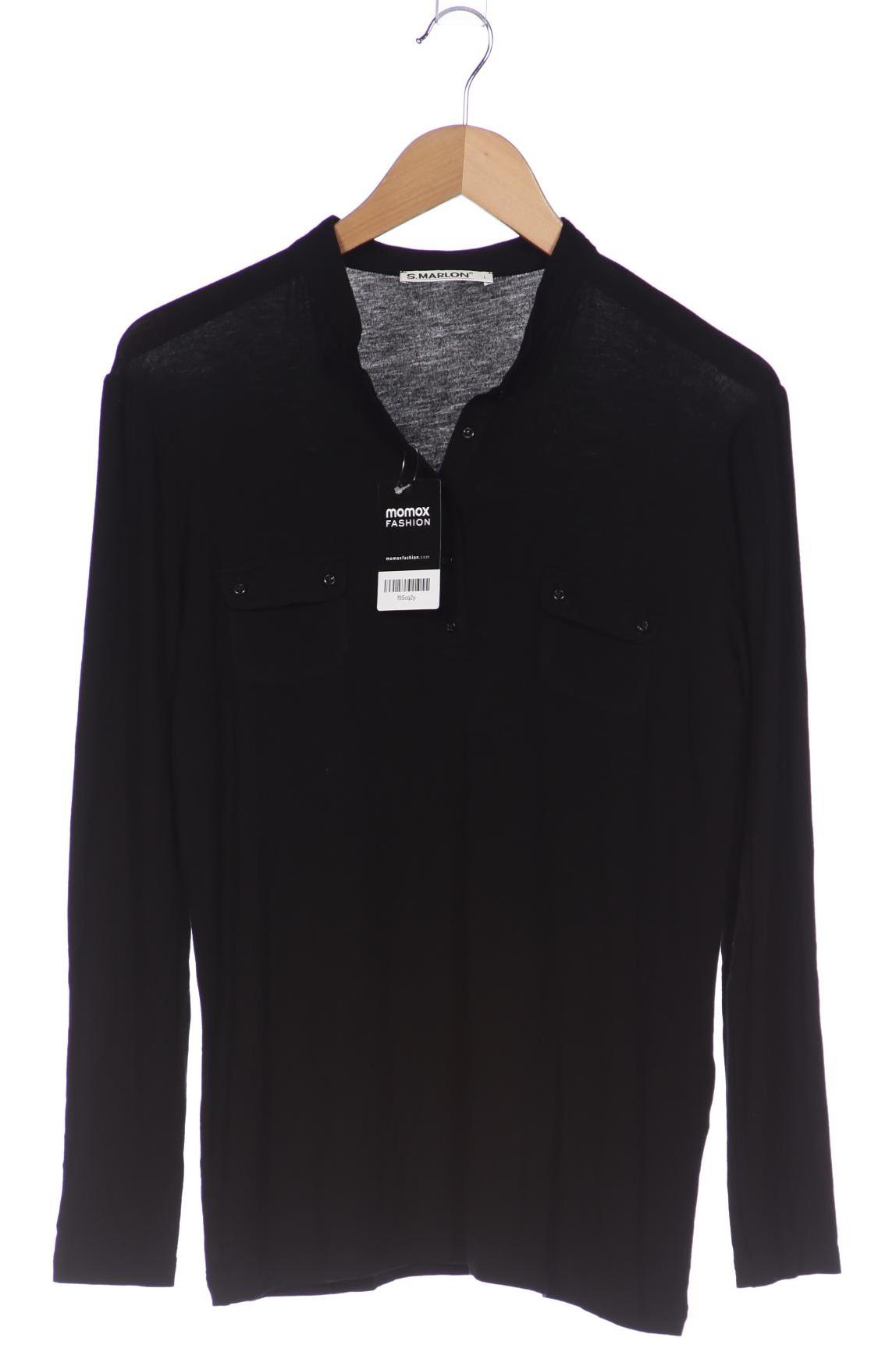 

S.marlon Damen Langarmshirt, schwarz, Gr. 42