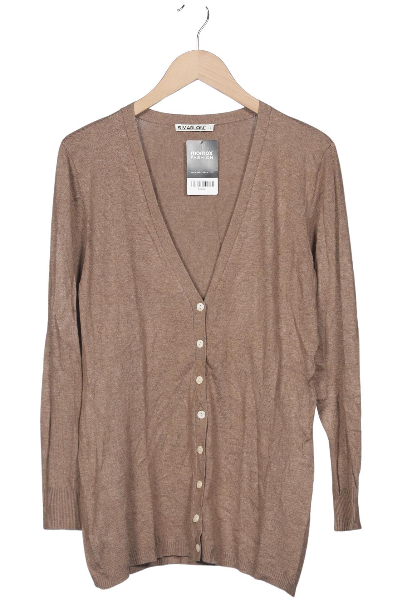 

S.marlon Damen Strickjacke, beige, Gr. 42