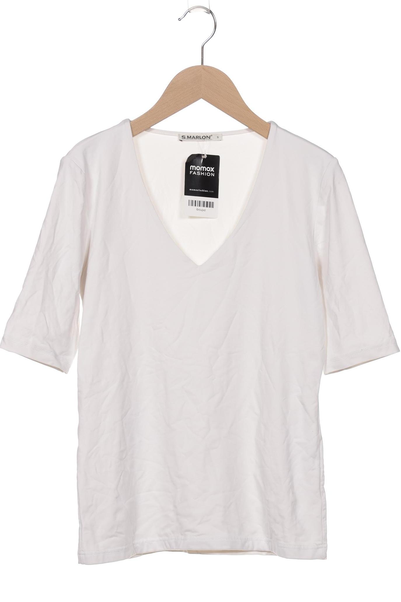 

S.marlon Damen T-Shirt, weiß, Gr. 36