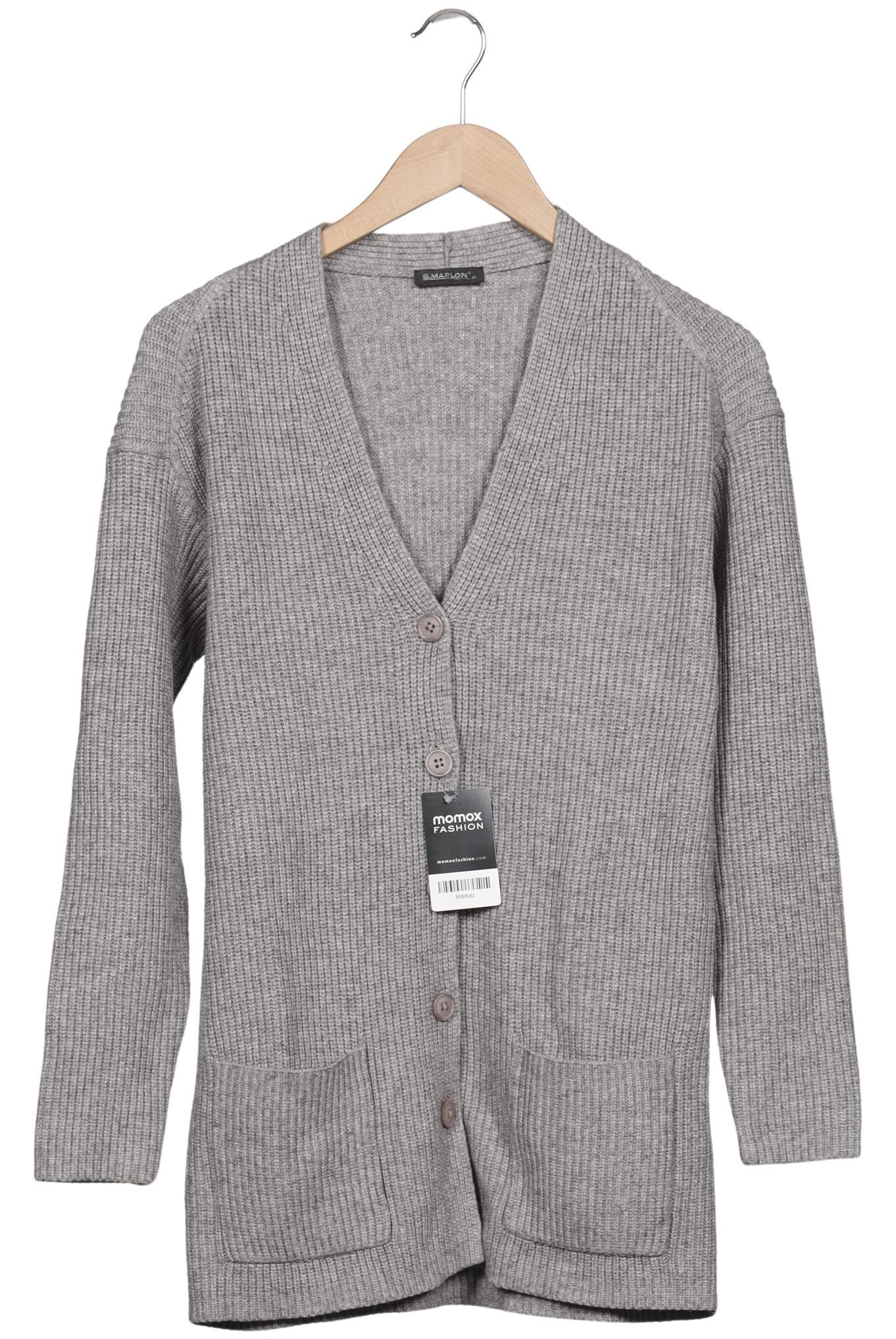 

S.marlon Damen Strickjacke, grau, Gr. 38