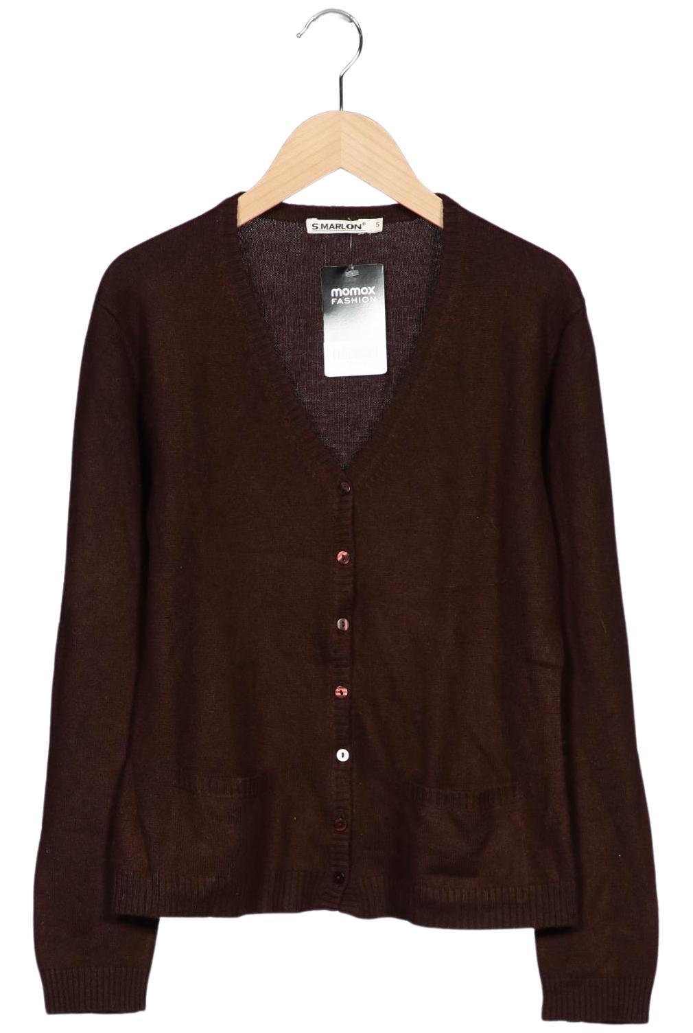 

S.marlon Damen Strickjacke, braun, Gr. 36