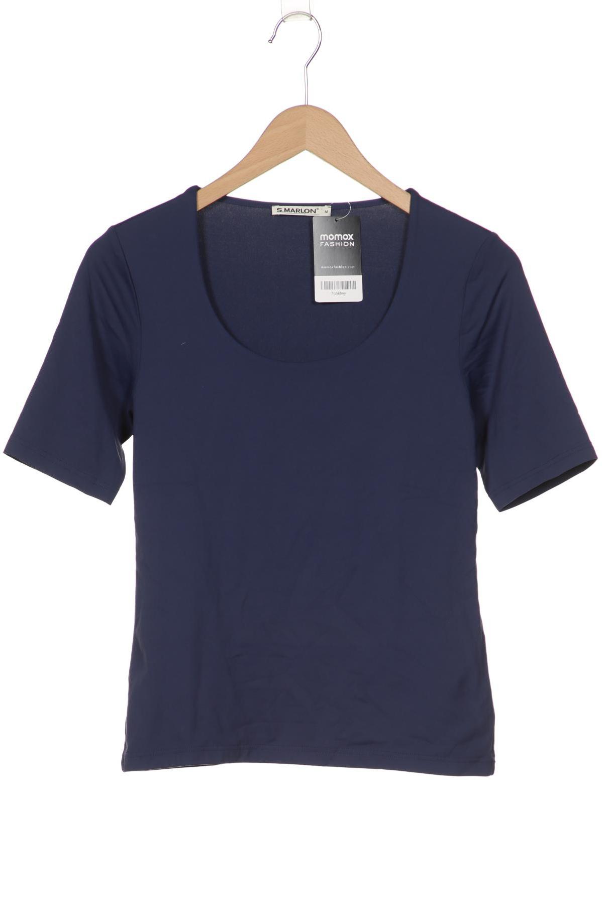 

S.MARLON Damen T-Shirt, marineblau
