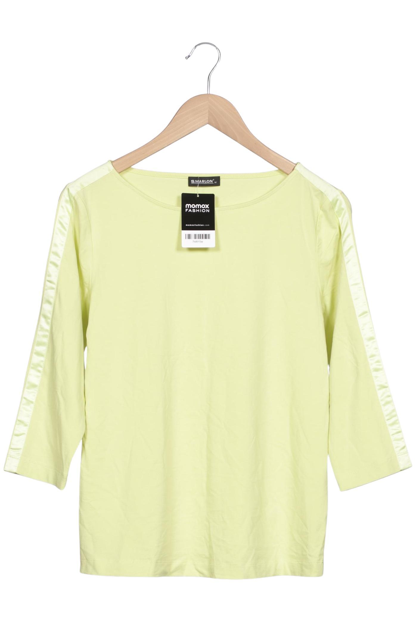 

S.marlon Damen Langarmshirt, hellgrün, Gr. 38