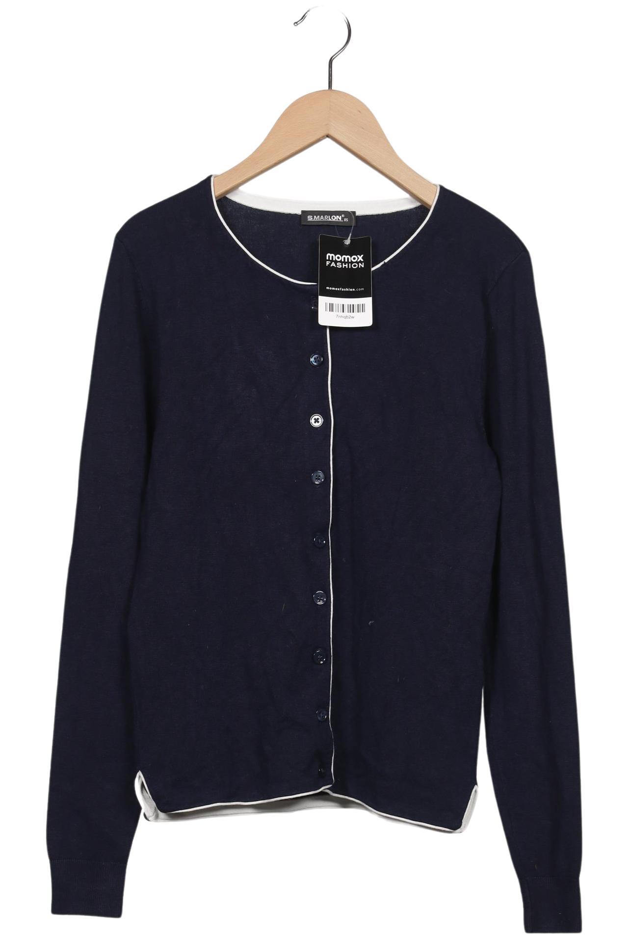 

S.marlon Damen Strickjacke, marineblau, Gr. 34