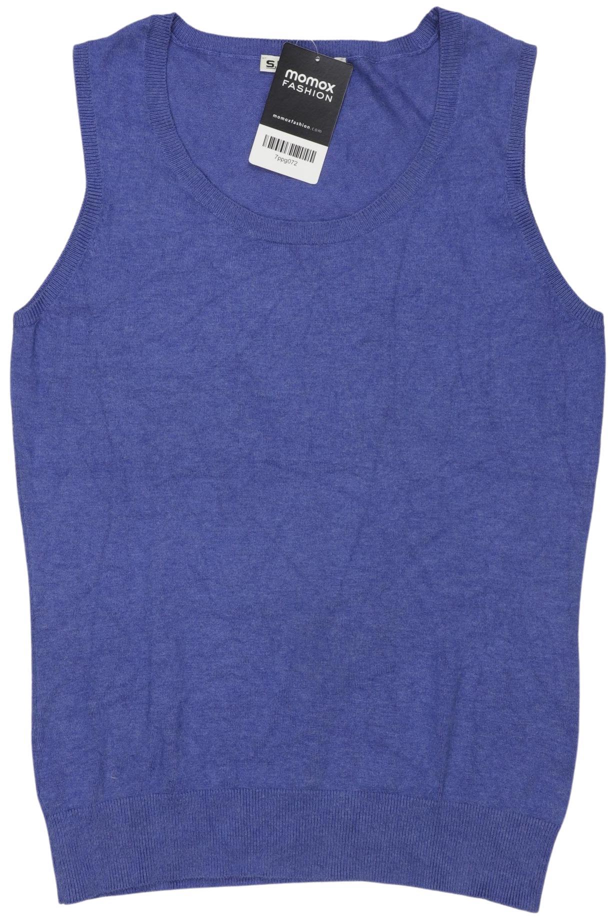 

S.marlon Damen Pullover, blau, Gr. 38