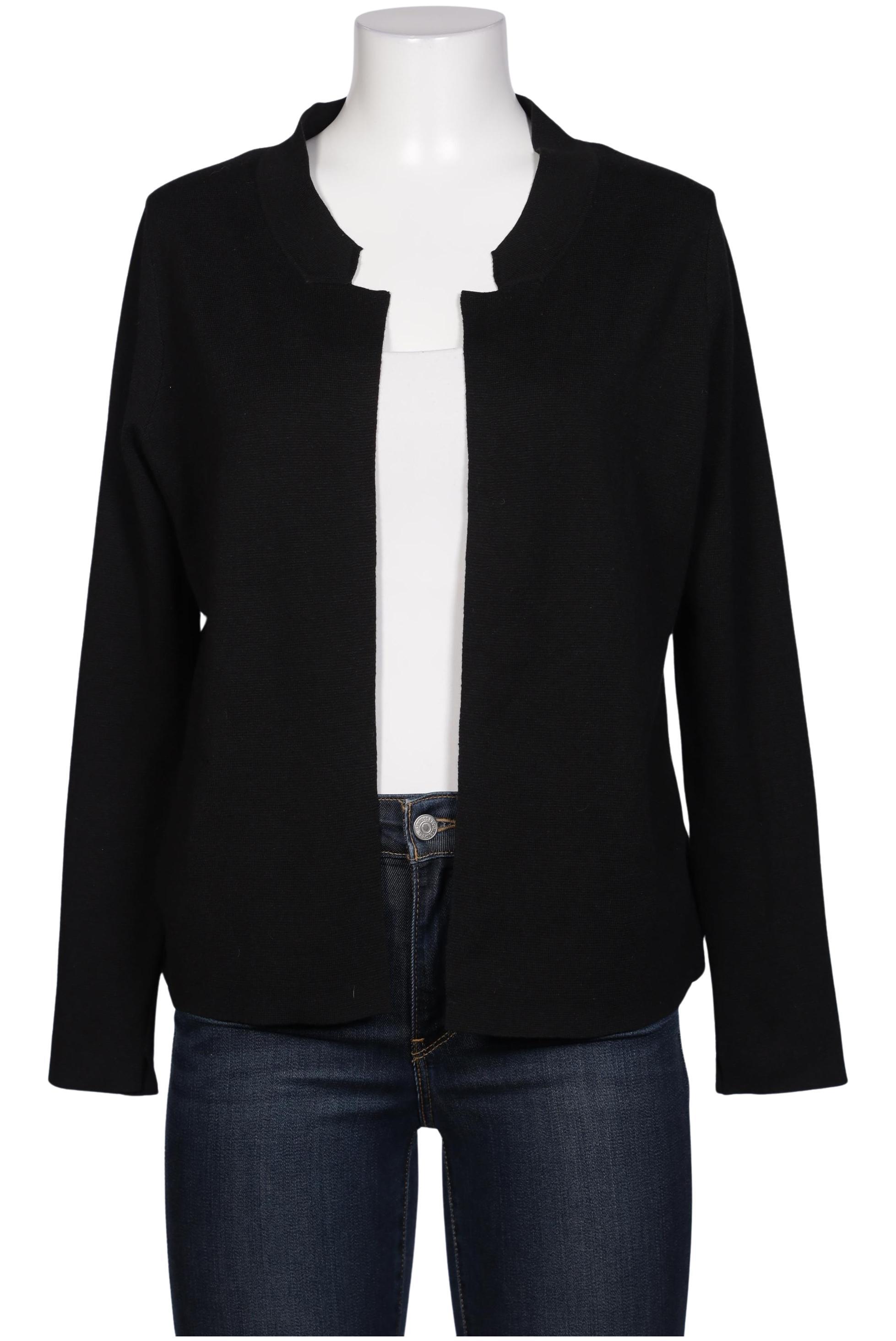 

S.marlon Damen Strickjacke, schwarz, Gr. 42