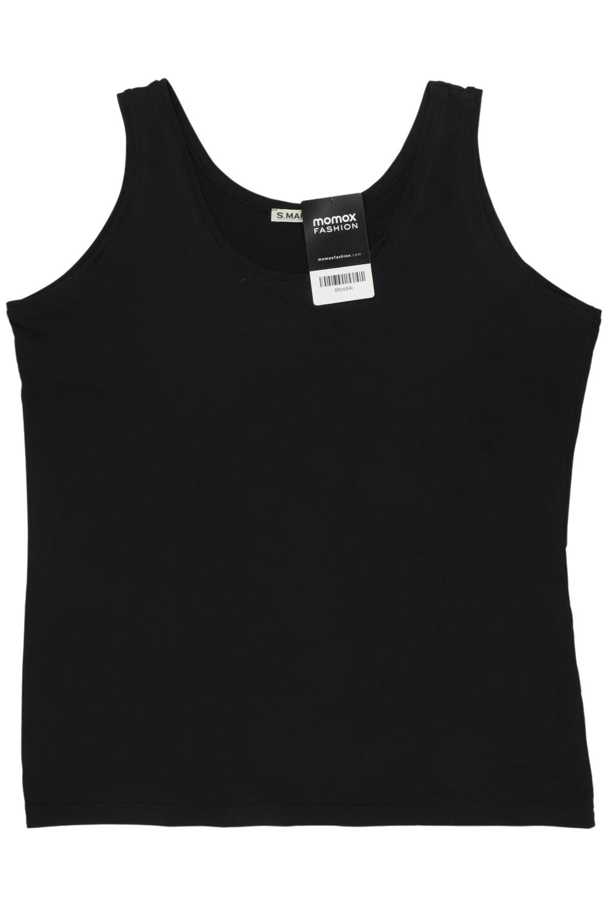 

S.marlon Damen Top, schwarz, Gr. 46