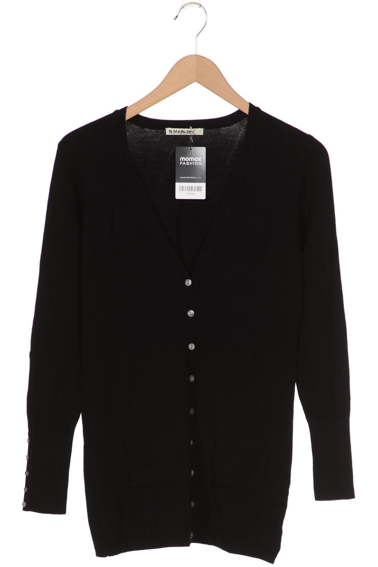 

S.MARLON Damen Strickjacke, schwarz