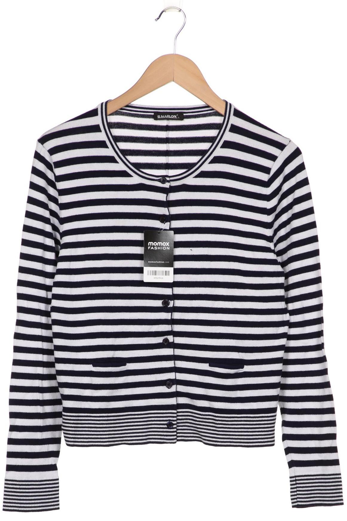 

S.MARLON Damen Strickjacke, marineblau