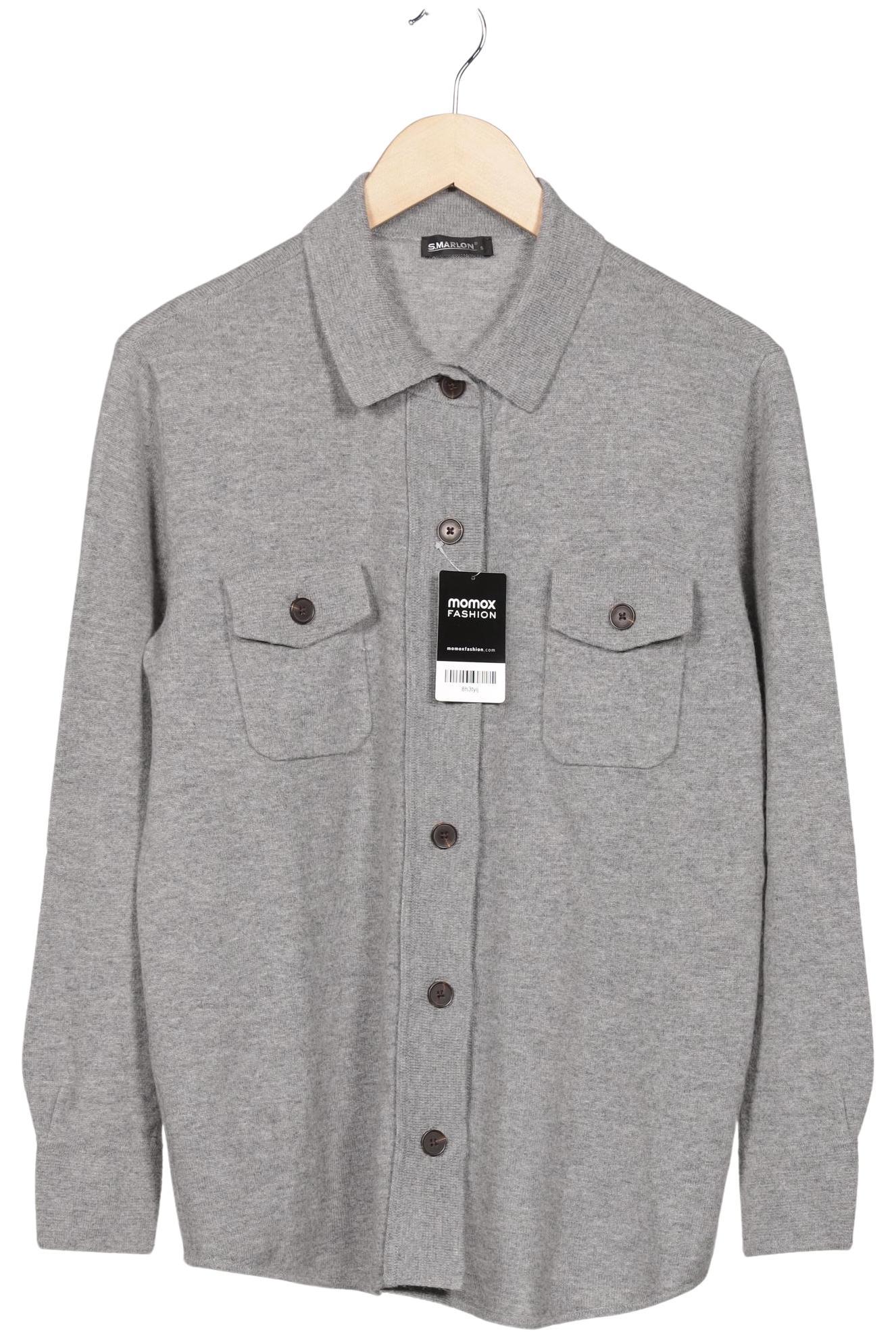 

S.marlon Damen Strickjacke, grau, Gr. 36