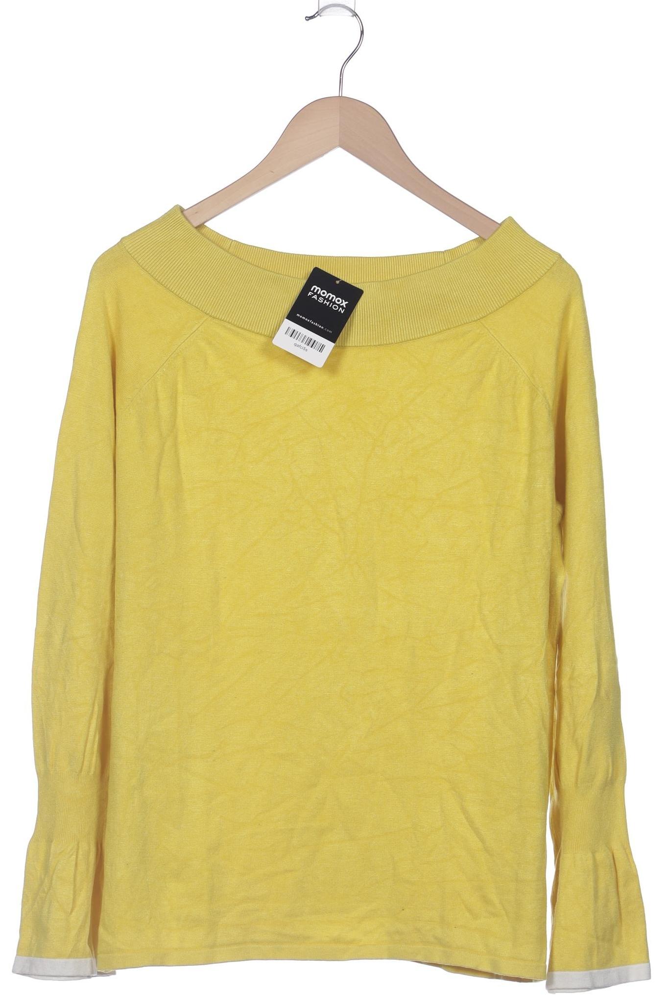 

S.marlon Damen Pullover, gelb, Gr. 44