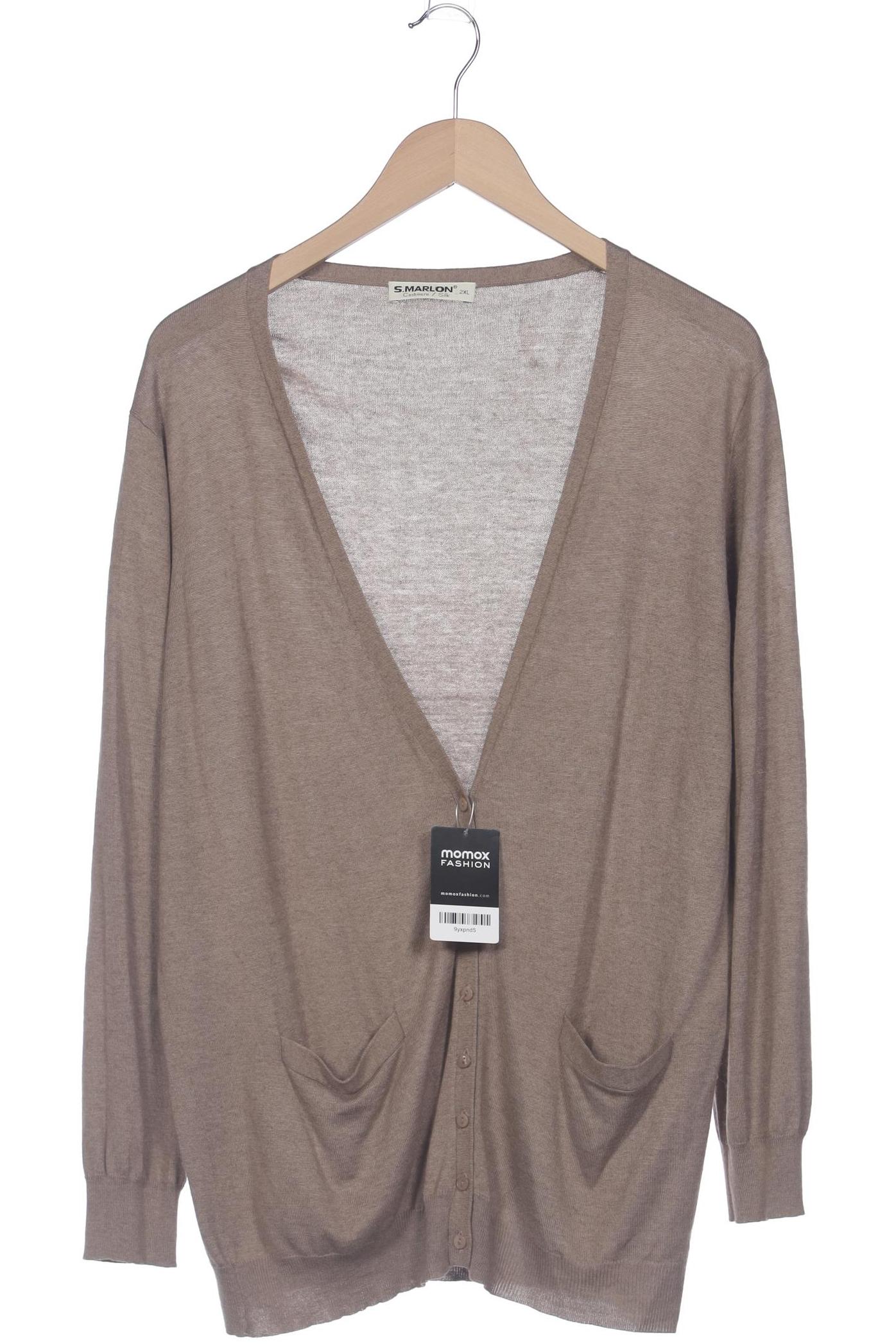 

S.marlon Damen Strickjacke, braun, Gr. 46