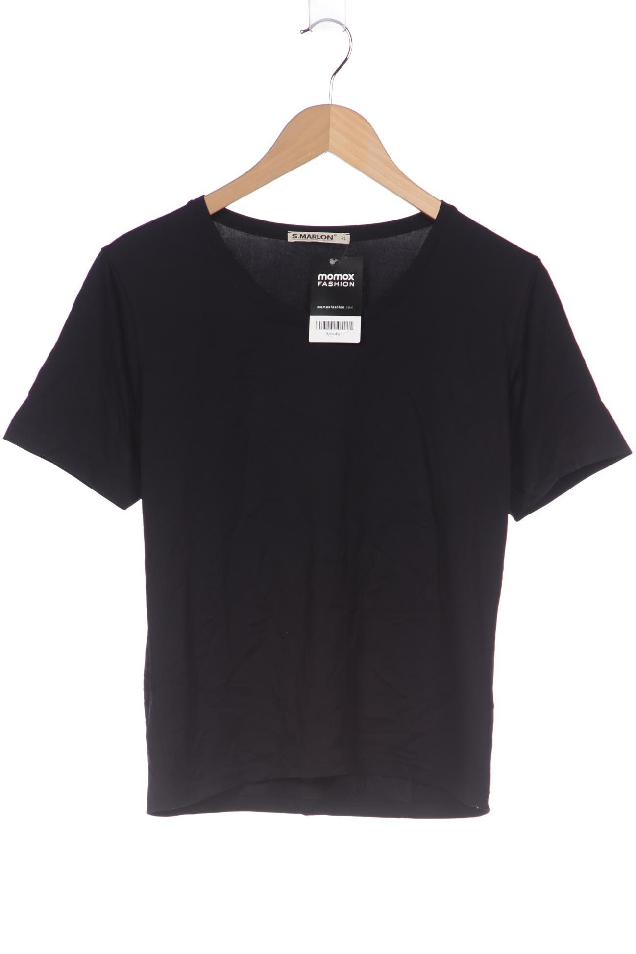 

S.MARLON Damen T-Shirt, schwarz